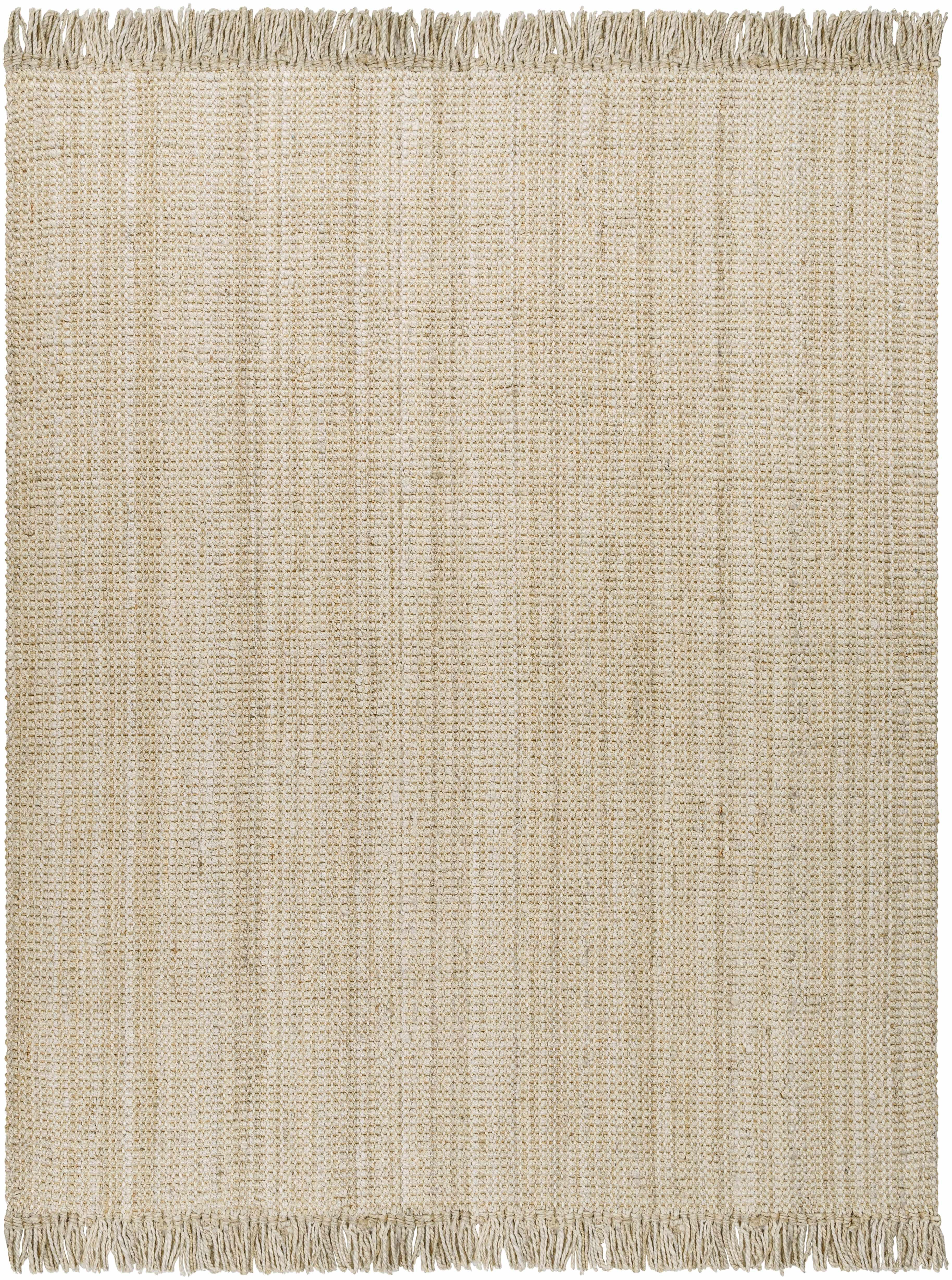 Senneterre Bleached Jute Rug - PRHOMZ