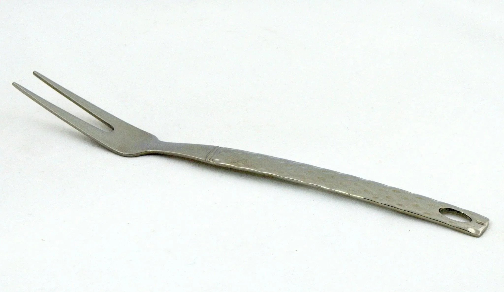 Serving Utensils Set with Hammered Design Handles