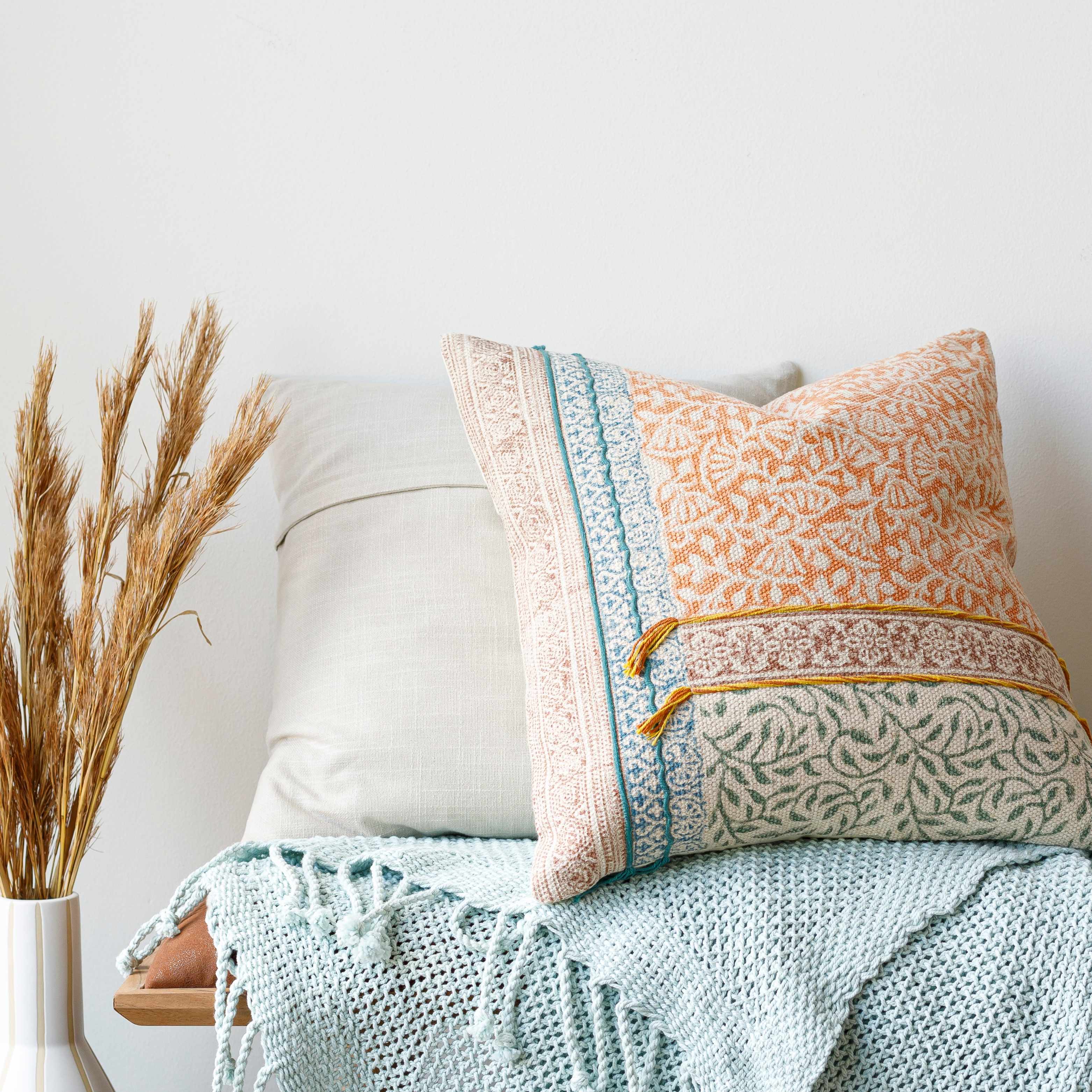 Tichnor Light Gray Square Throw Pillow-0