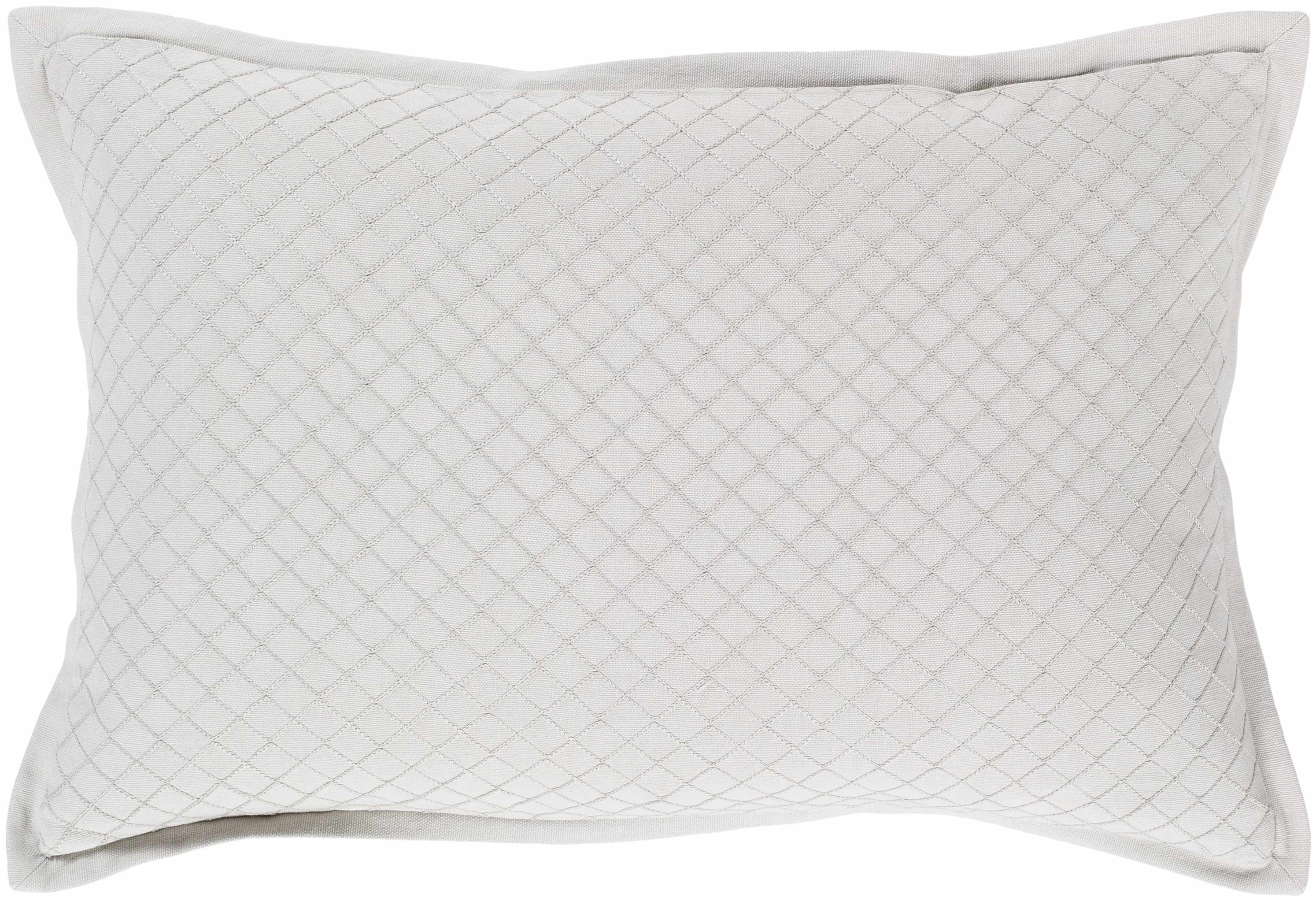 Shoalwater Diamond Grid Square Accent Pillow - Clearance-1