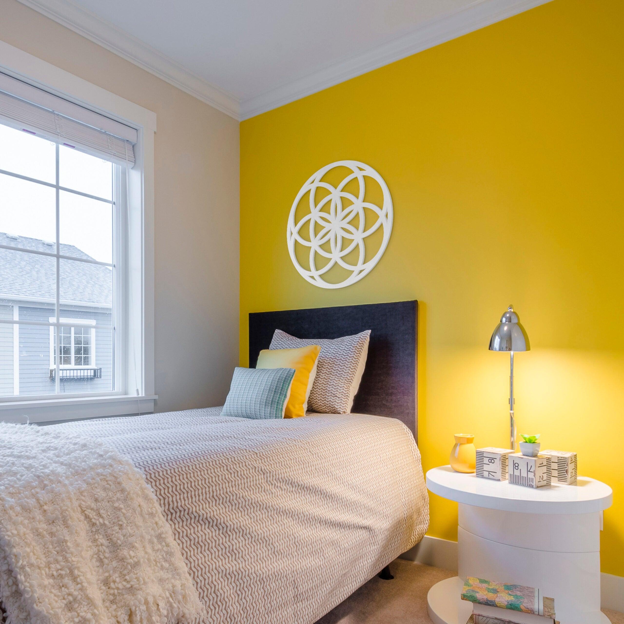 Seed of Life Pattern 3D Wall Panel - PRHOMZ