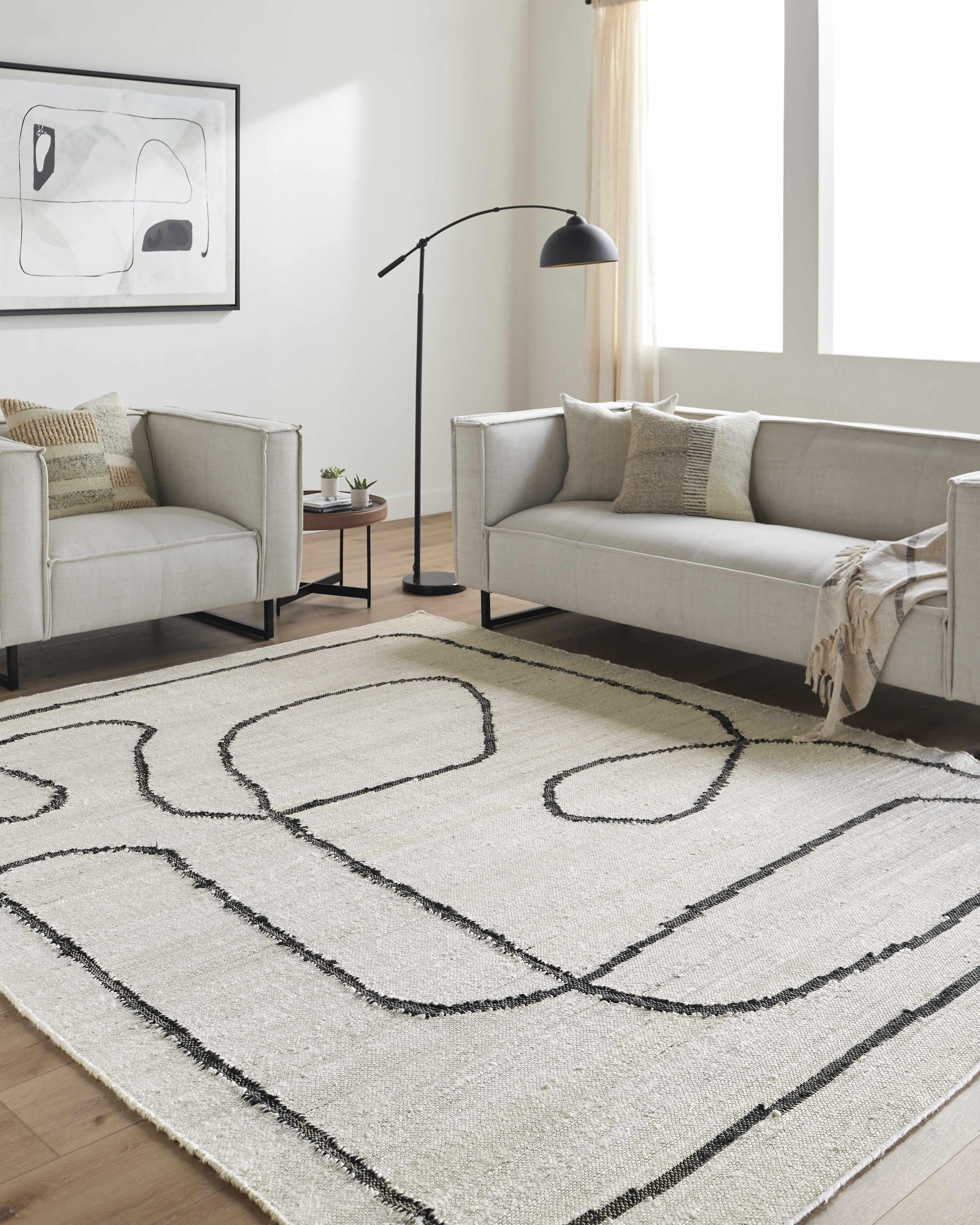 Shael Jute Area Rug - PRHOMZ