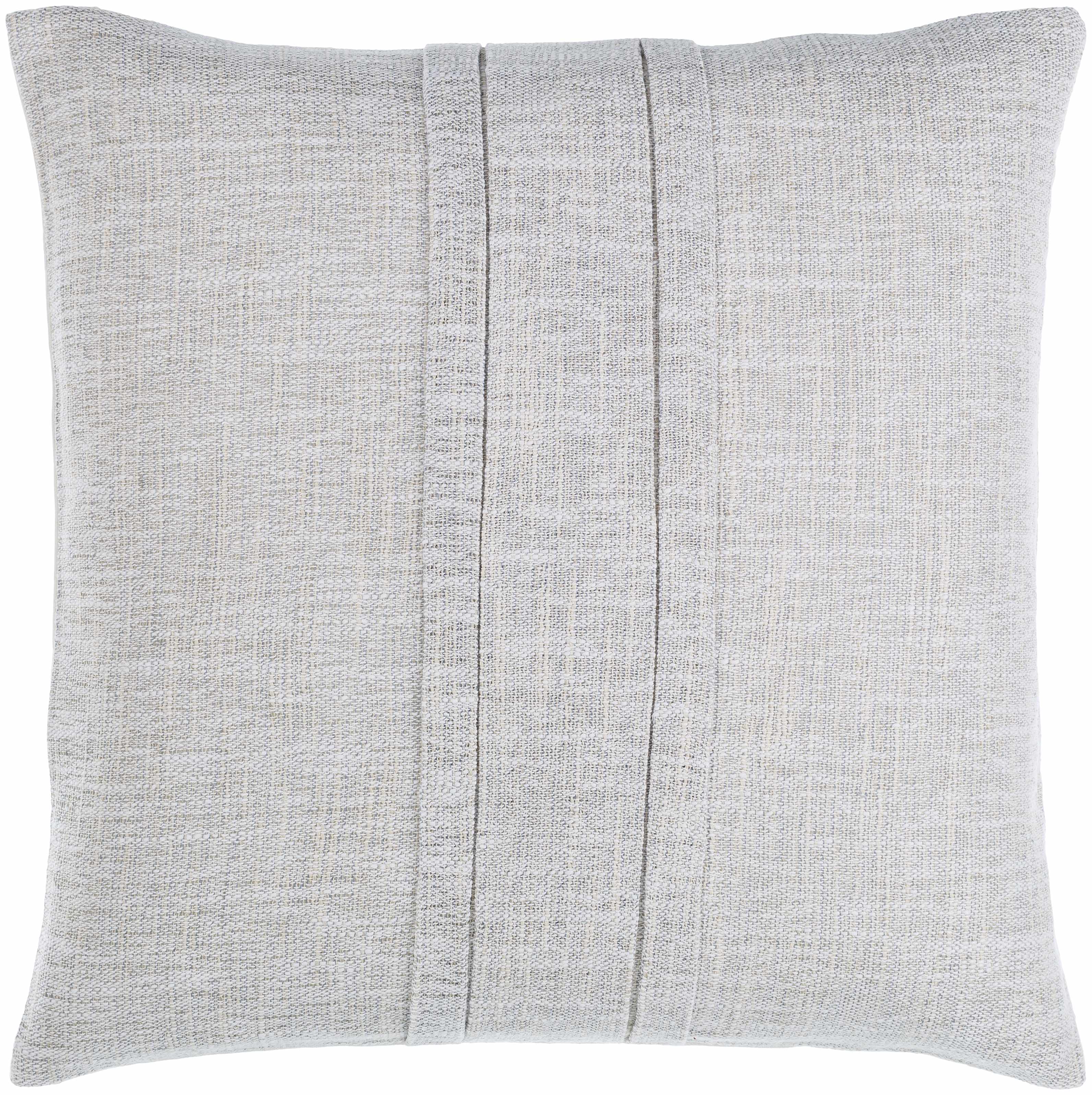 Stash Gray Cotton Throw Pillow-0