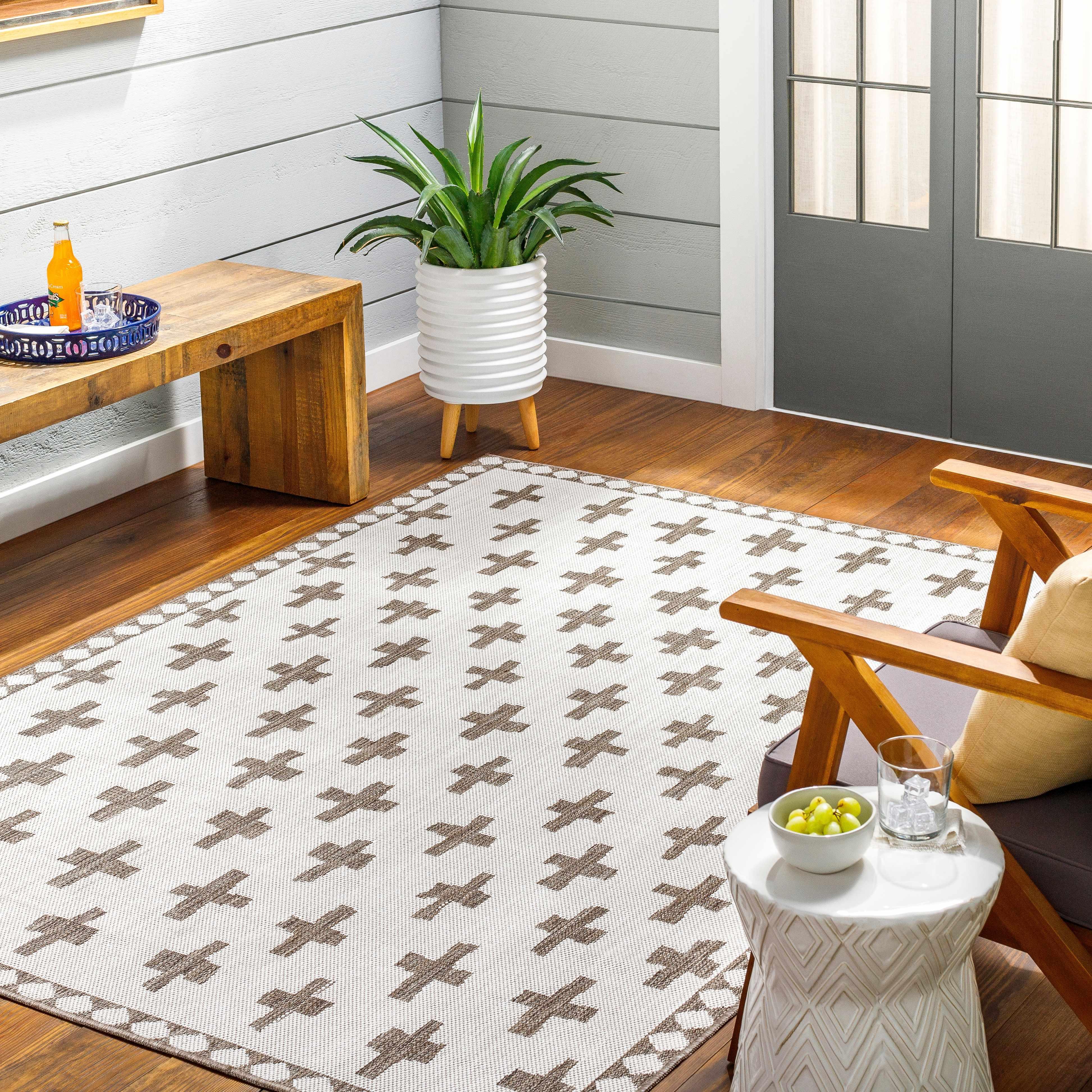 Kyna Cream Area Rug - Clearance - PRHOMZ
