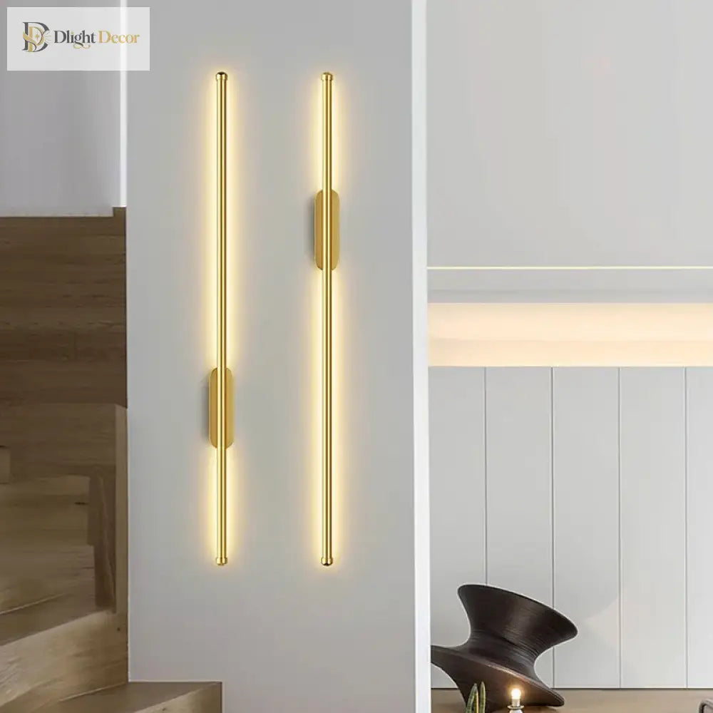 Sleek LED Nordic Wall Sconce | Bedroom & Bedside Lighting