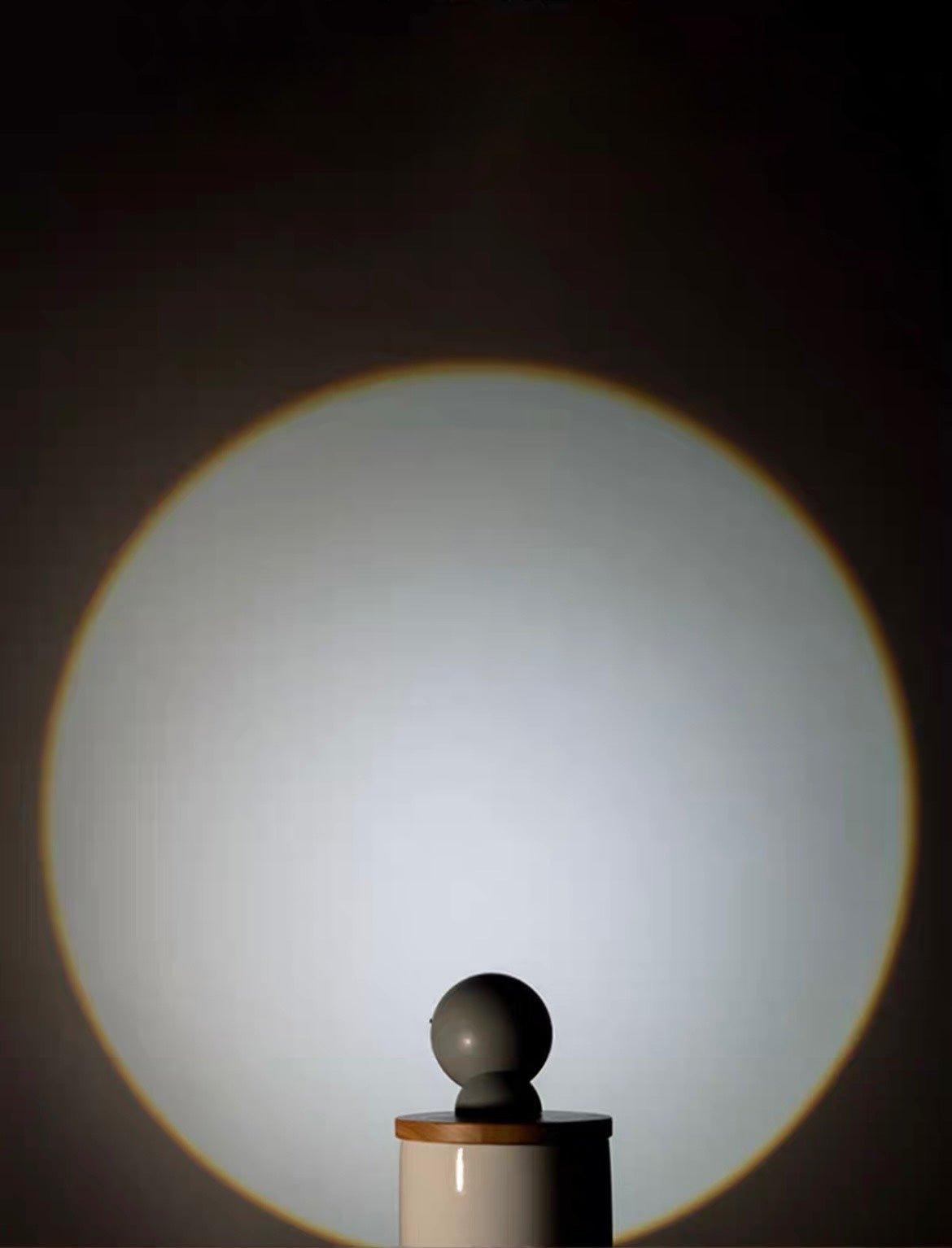 Space Age Motion Sensor Night Light: Punch-free Wall Accent Lighting, Dimmable Nursery Light, Portable Flash Light All-in-One - PRHOMZ