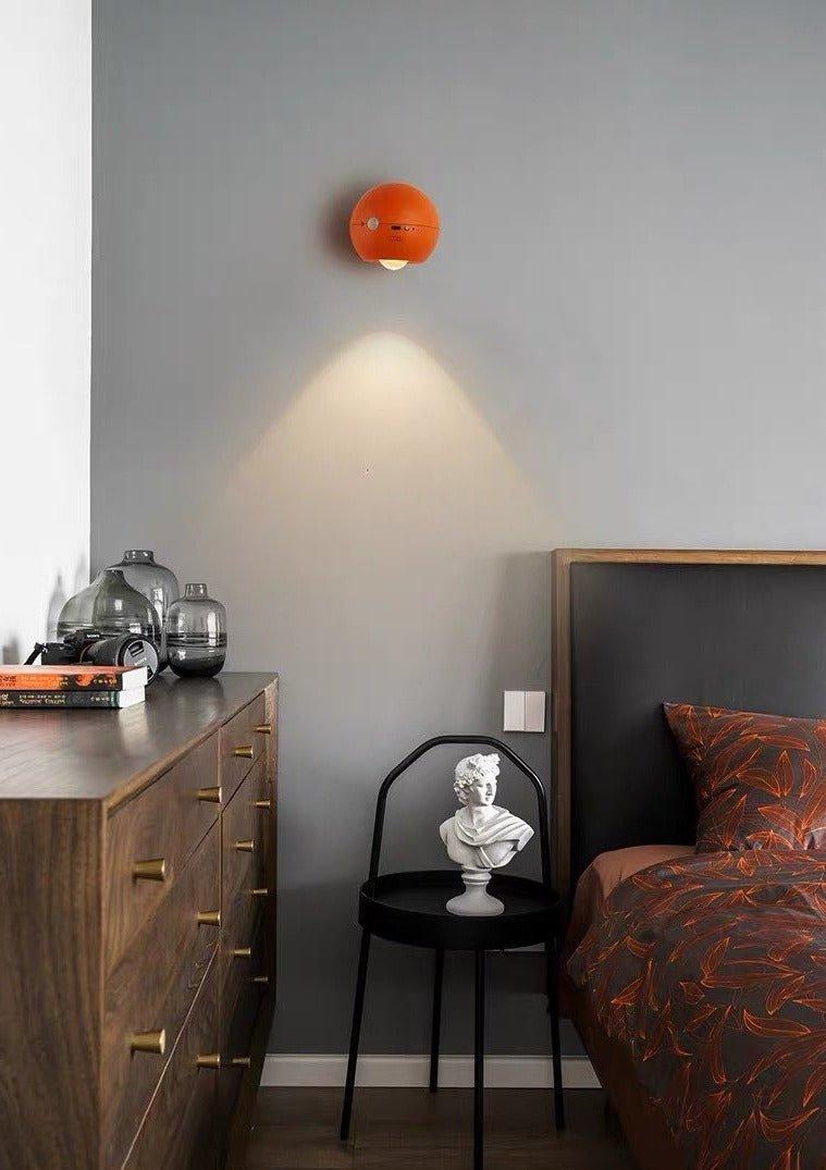 Space Age Motion Sensor Night Light: Punch-free Wall Accent Lighting, Dimmable Nursery Light, Portable Flash Light All-in-One - PRHOMZ