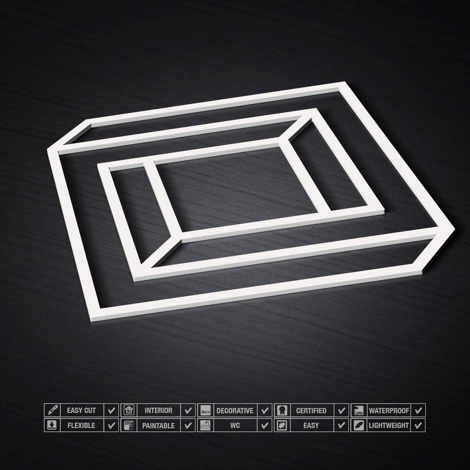 Polygonal Geometric Form - PRHOMZ