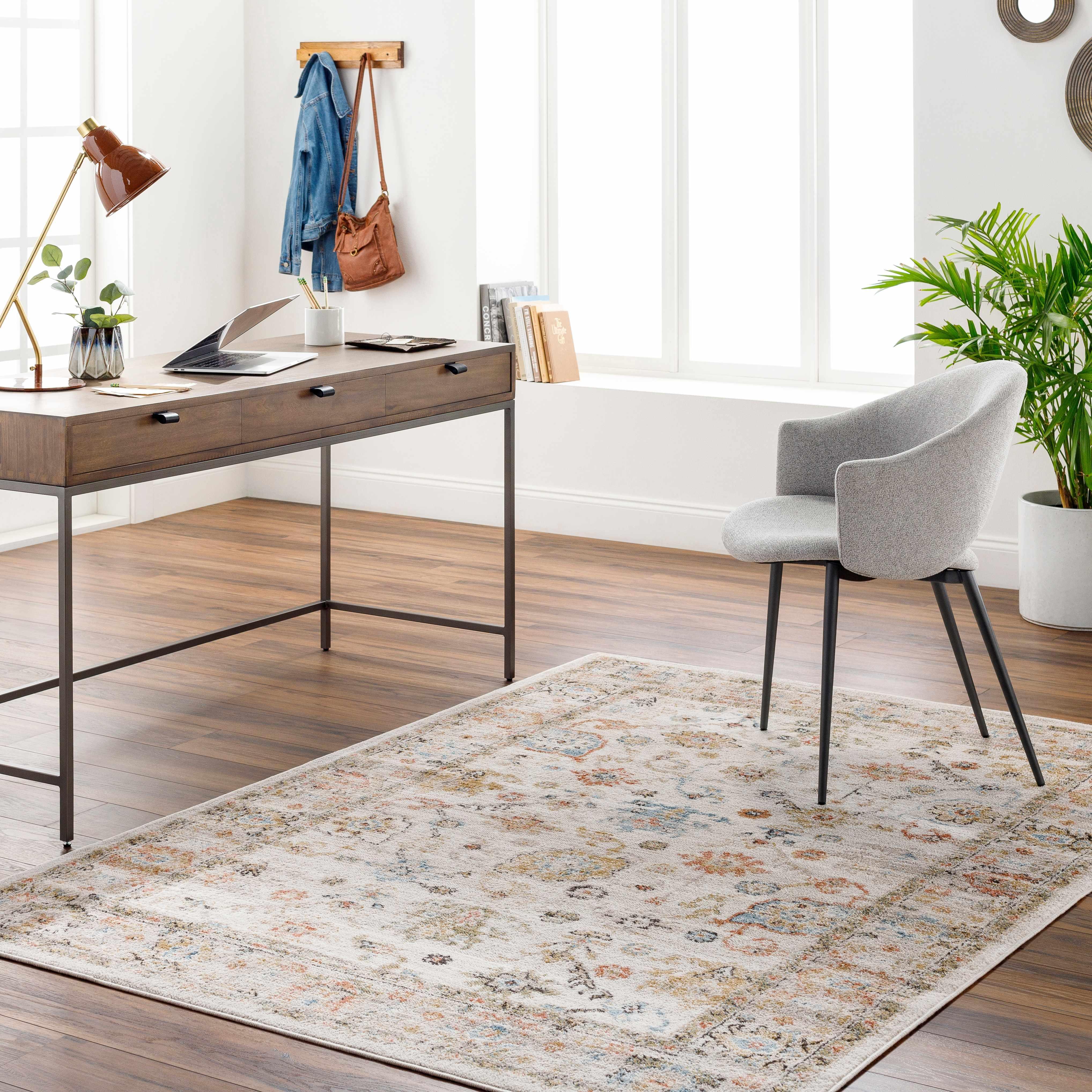 Darda Brown Area Rug - Clearance - PRHOMZ