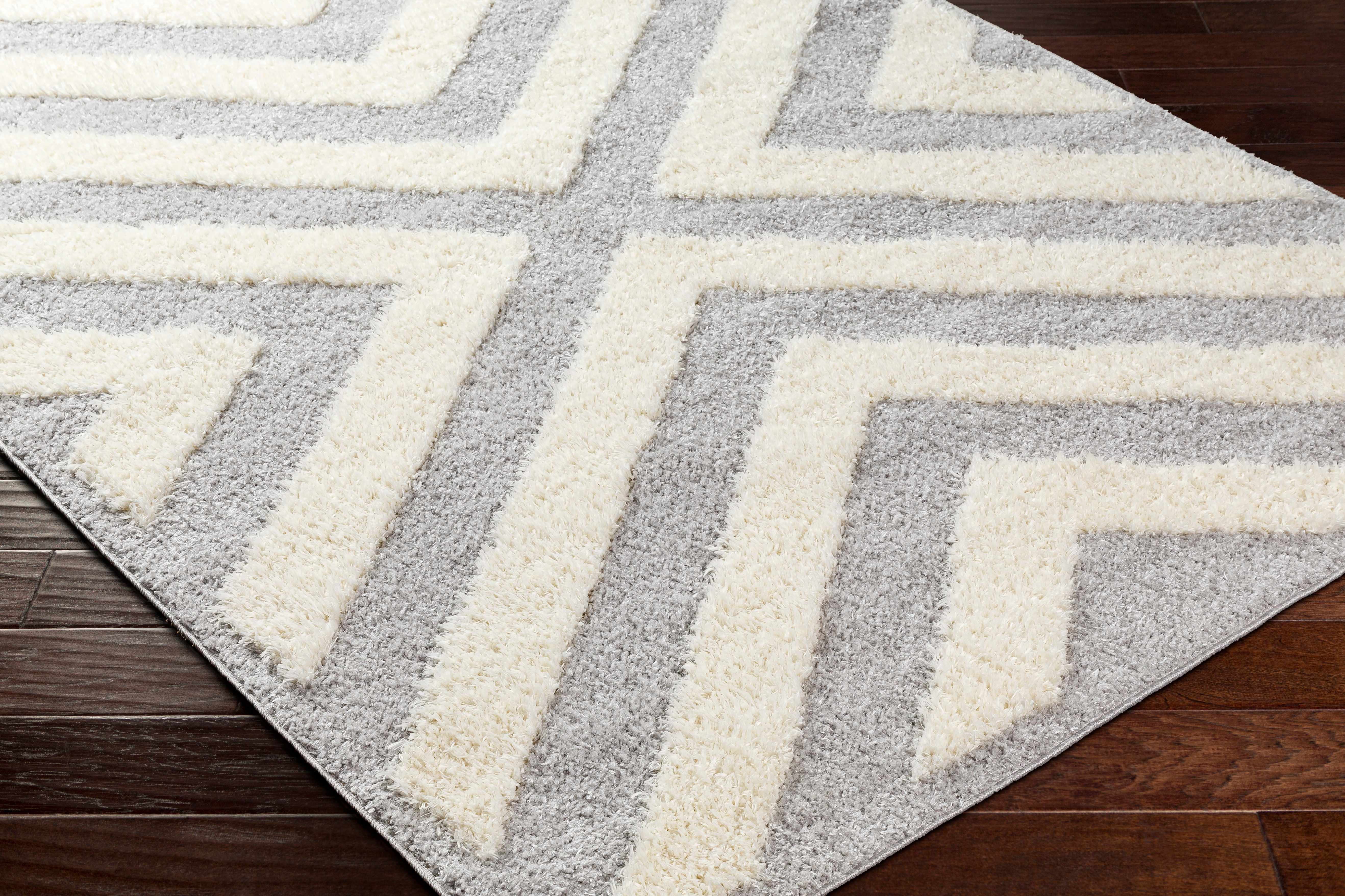Seda Light Gray Area Rug - Clearance-4