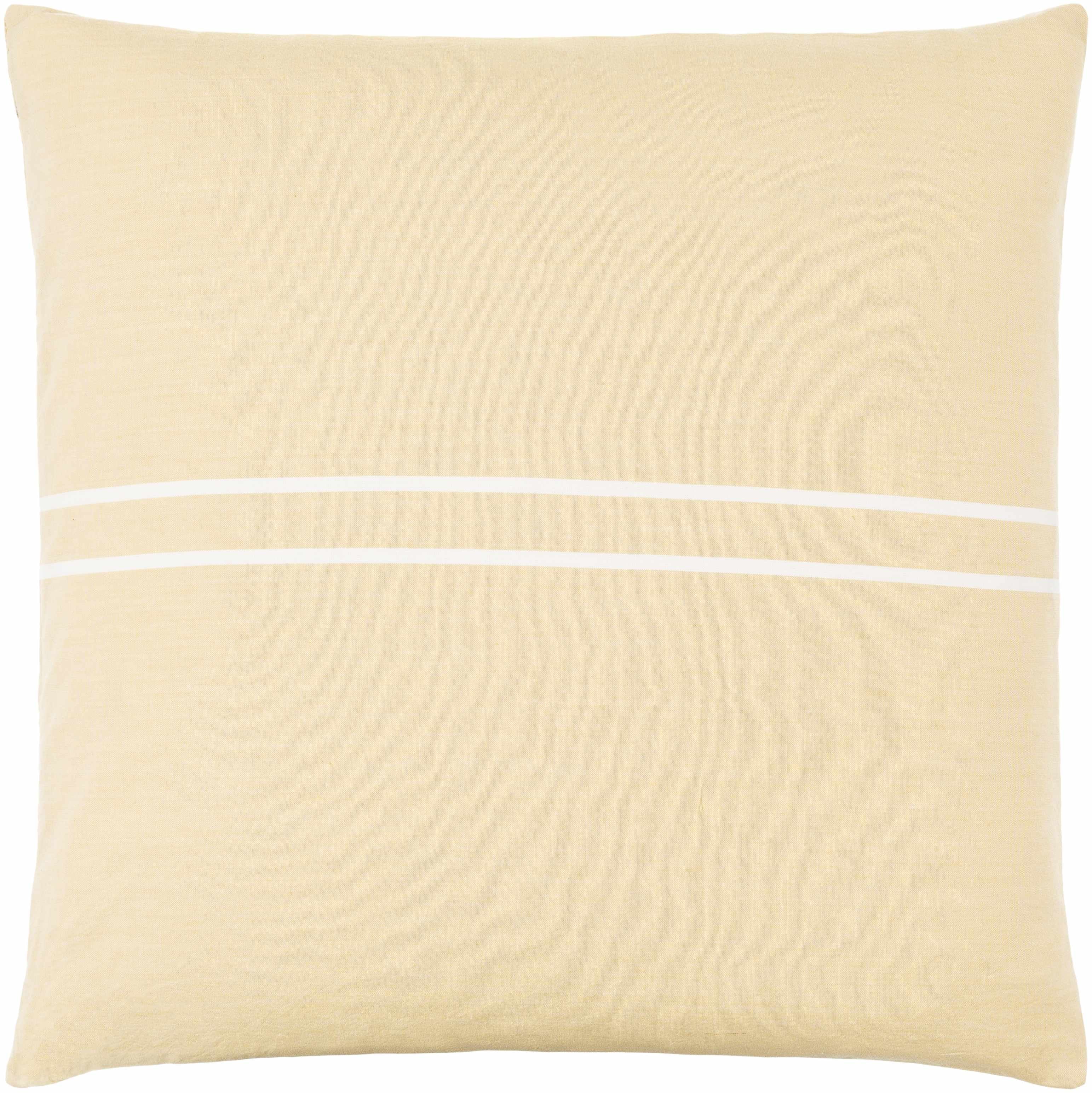 Oisin Buttercream Throw Pillow-0