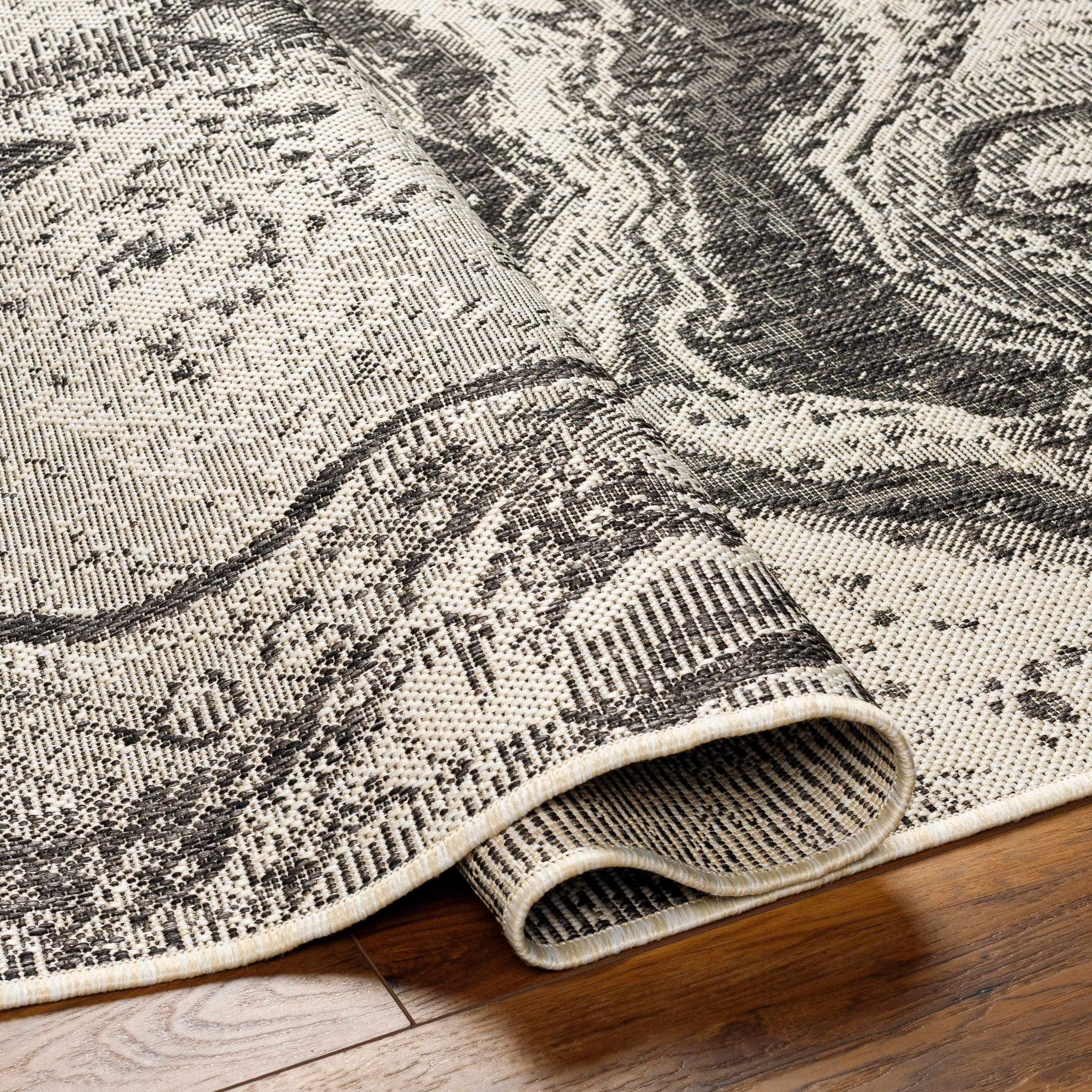 Basma Nutmeg Marble Area Rug - PRHOMZ