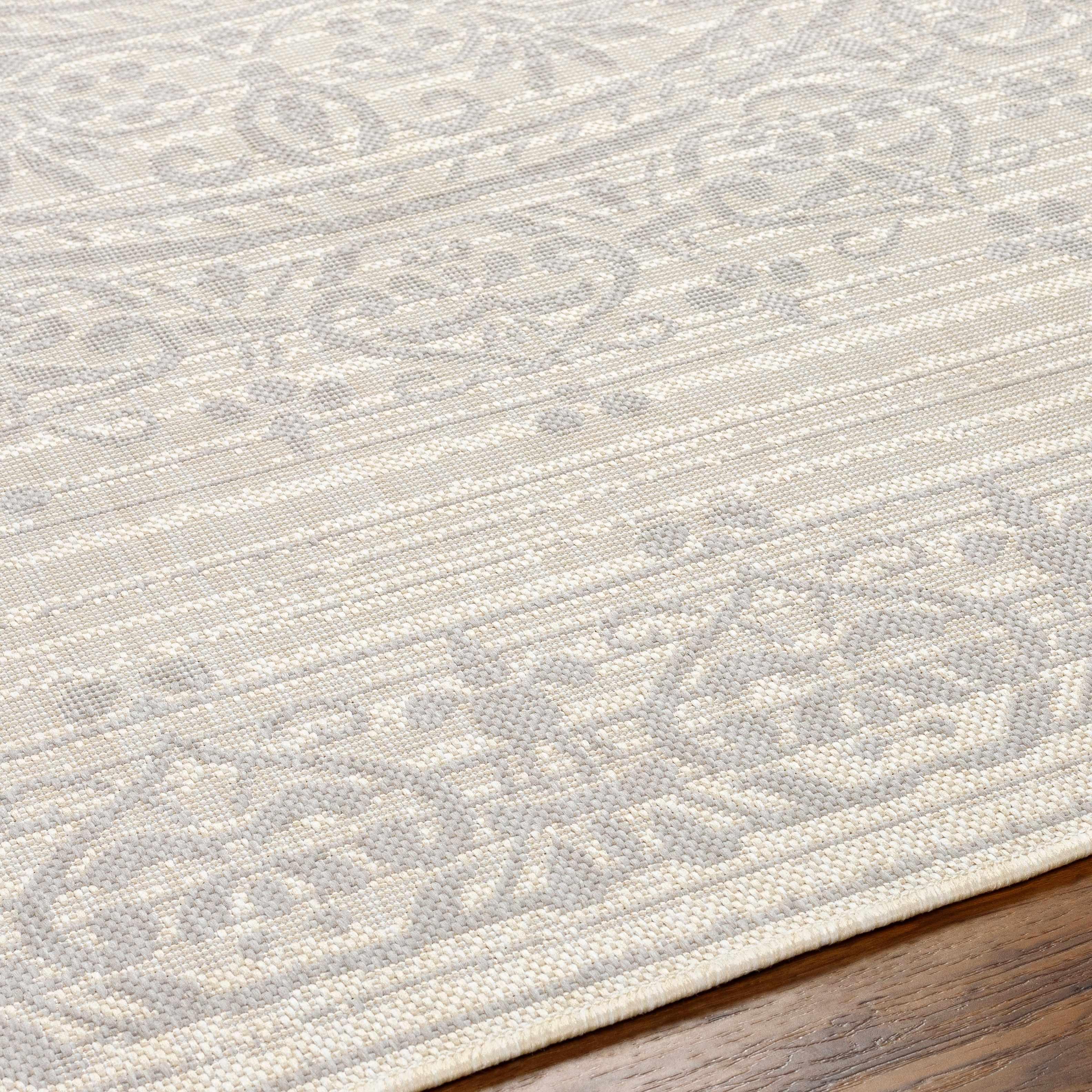 Honza Cream Area Rug - PRHOMZ