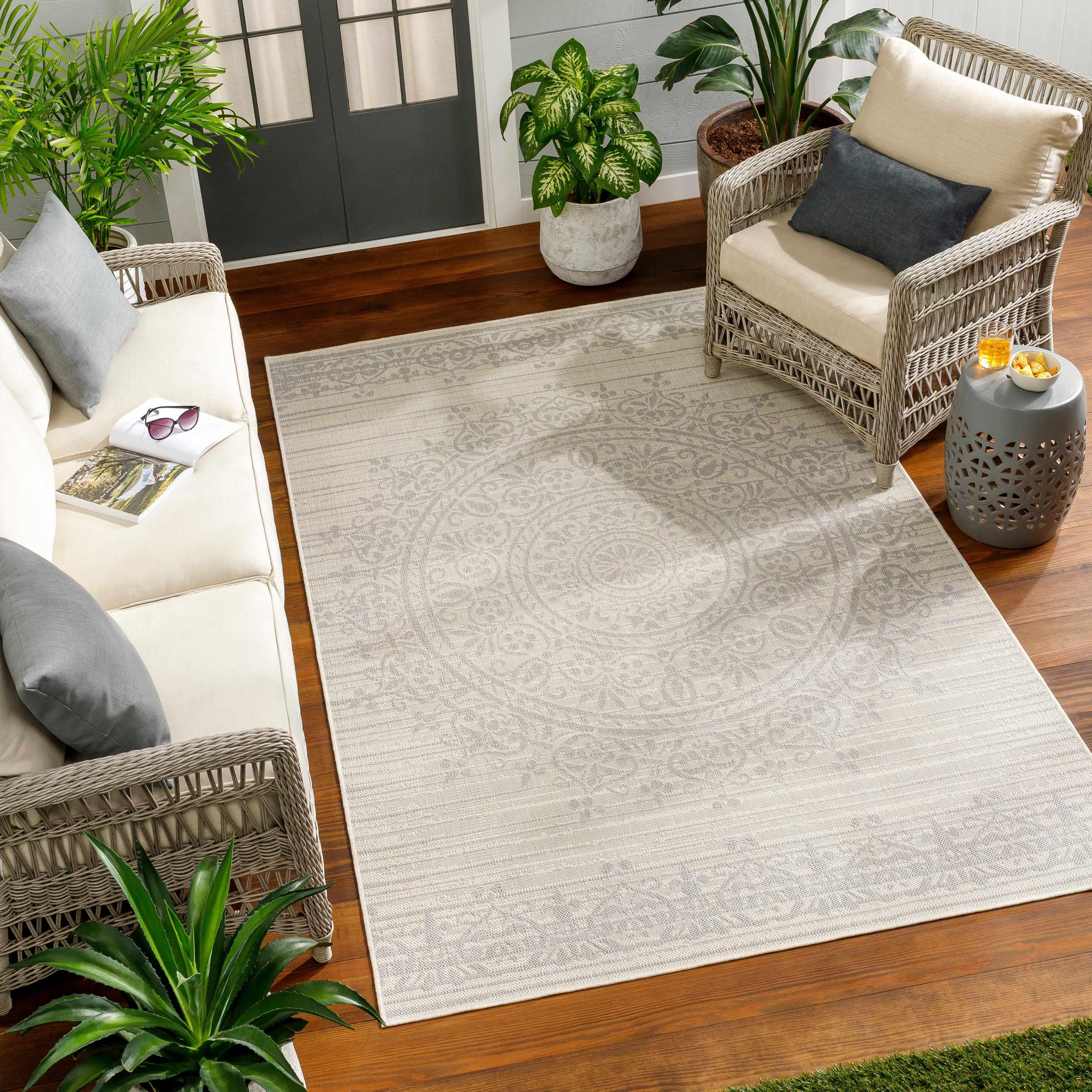 Honza Cream Area Rug - PRHOMZ