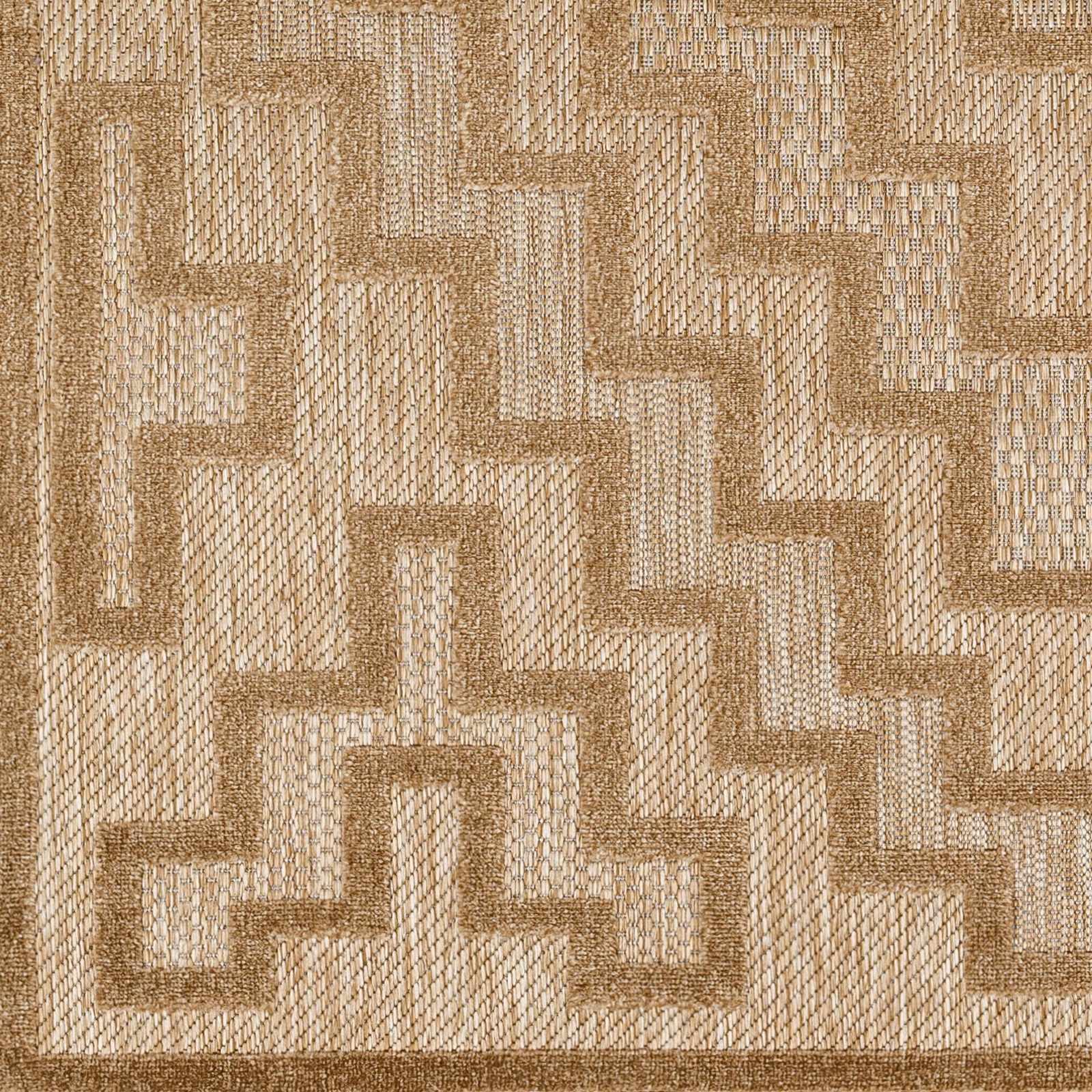 Diza Tan Outdoor Rug - Clearance - PRHOMZ