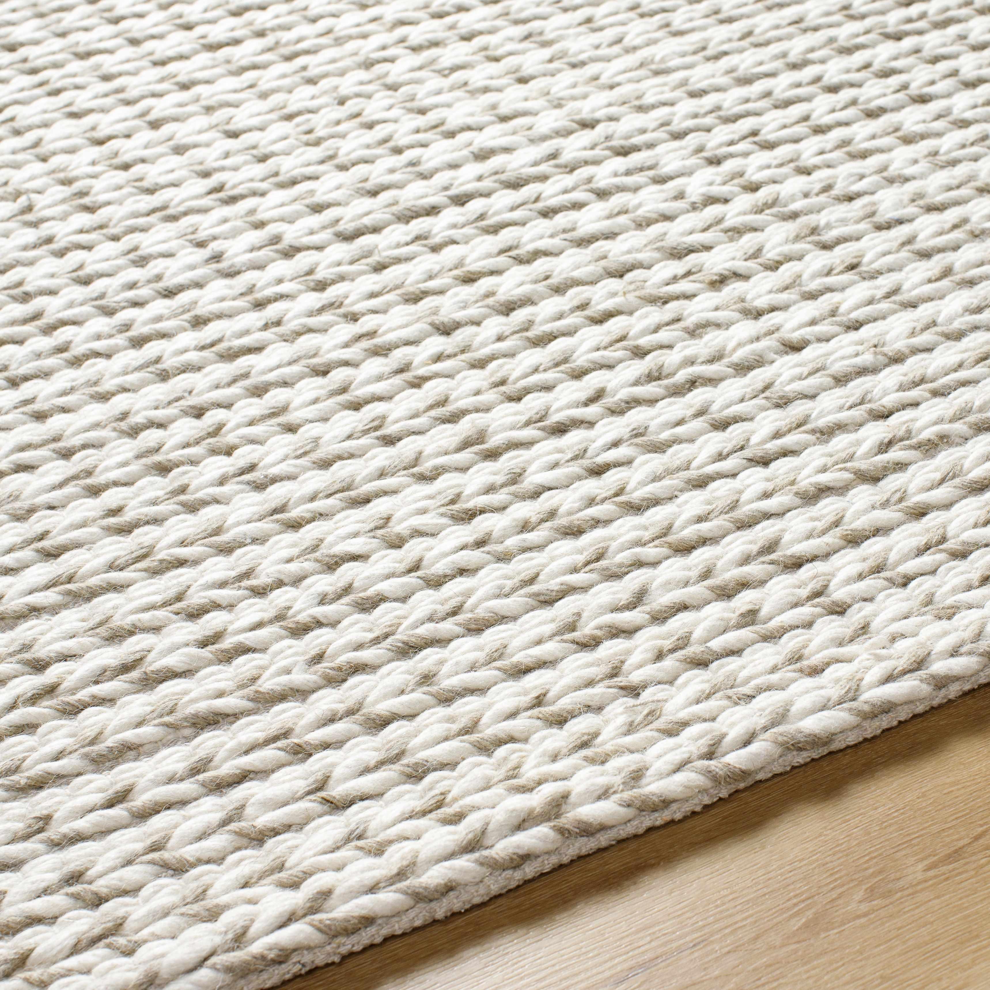Lenci Hand Woven Wool Area Rug - PRHOMZ