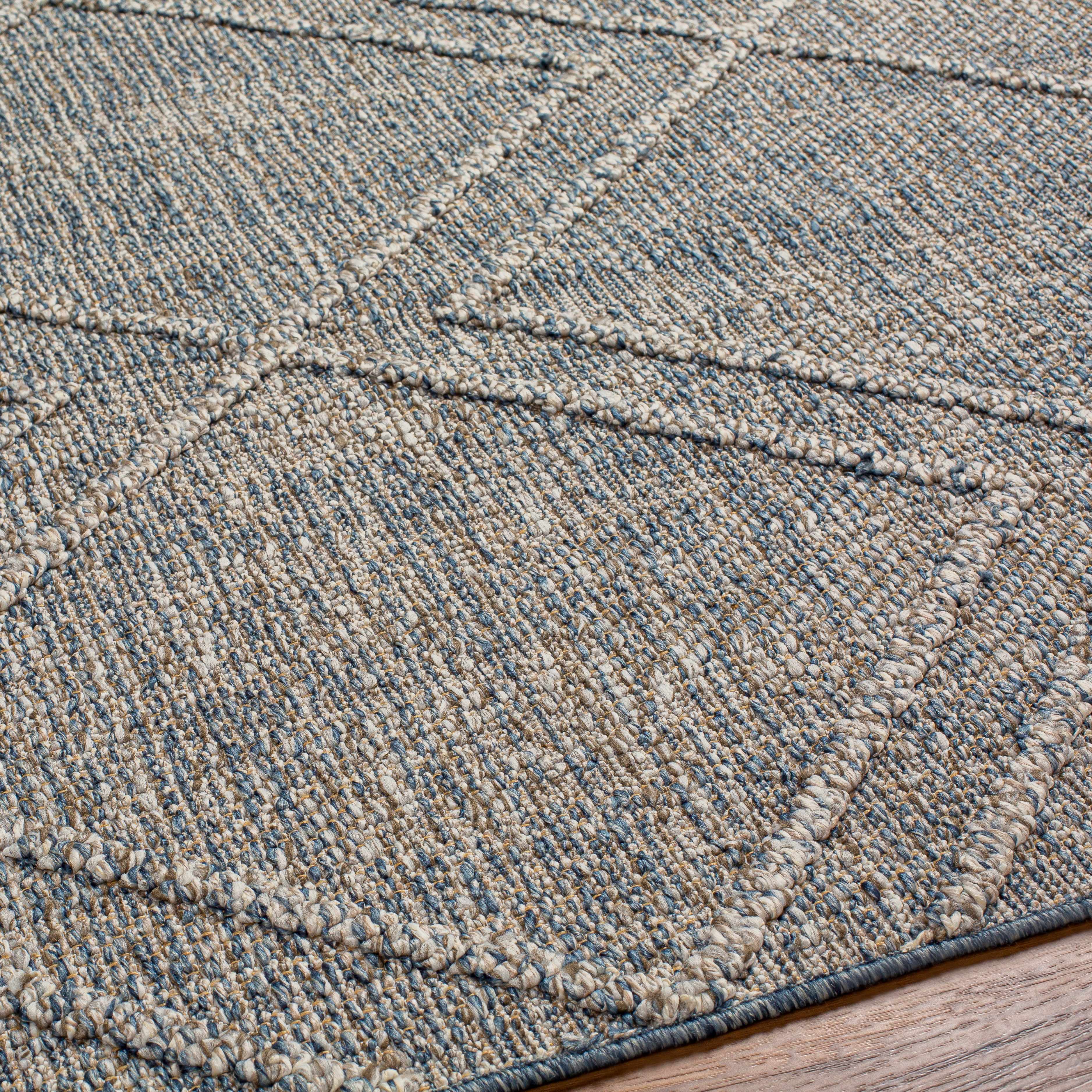 Blue Atsuo Area Rug - Clearance-3