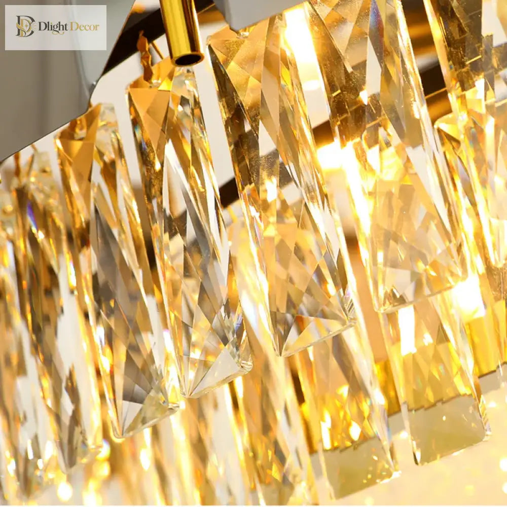Stainless Nordic Chandelier | Modern Dining Room Lighting
