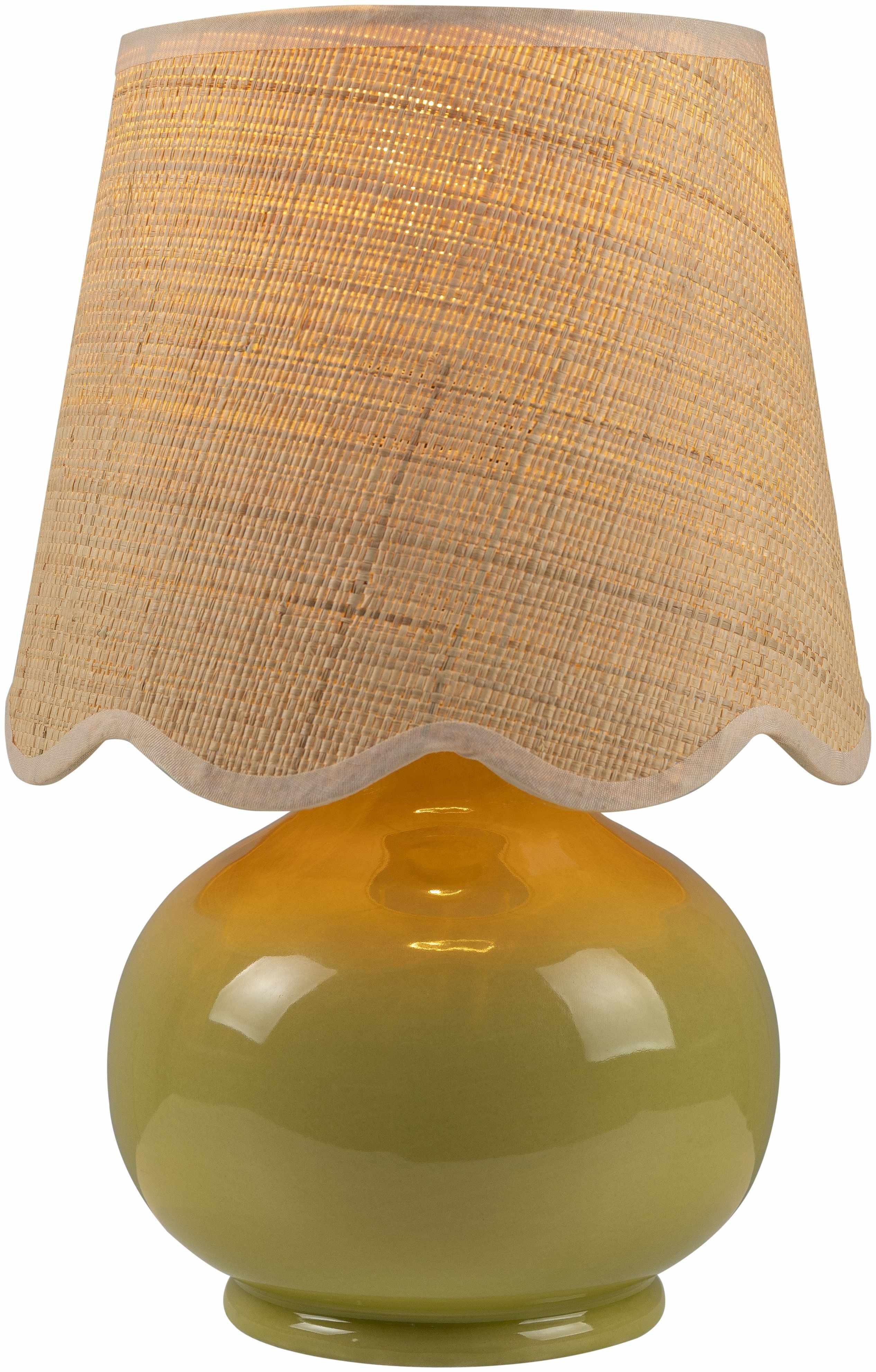 Theisseil Olive Green Table Lamp - PRHOMZ