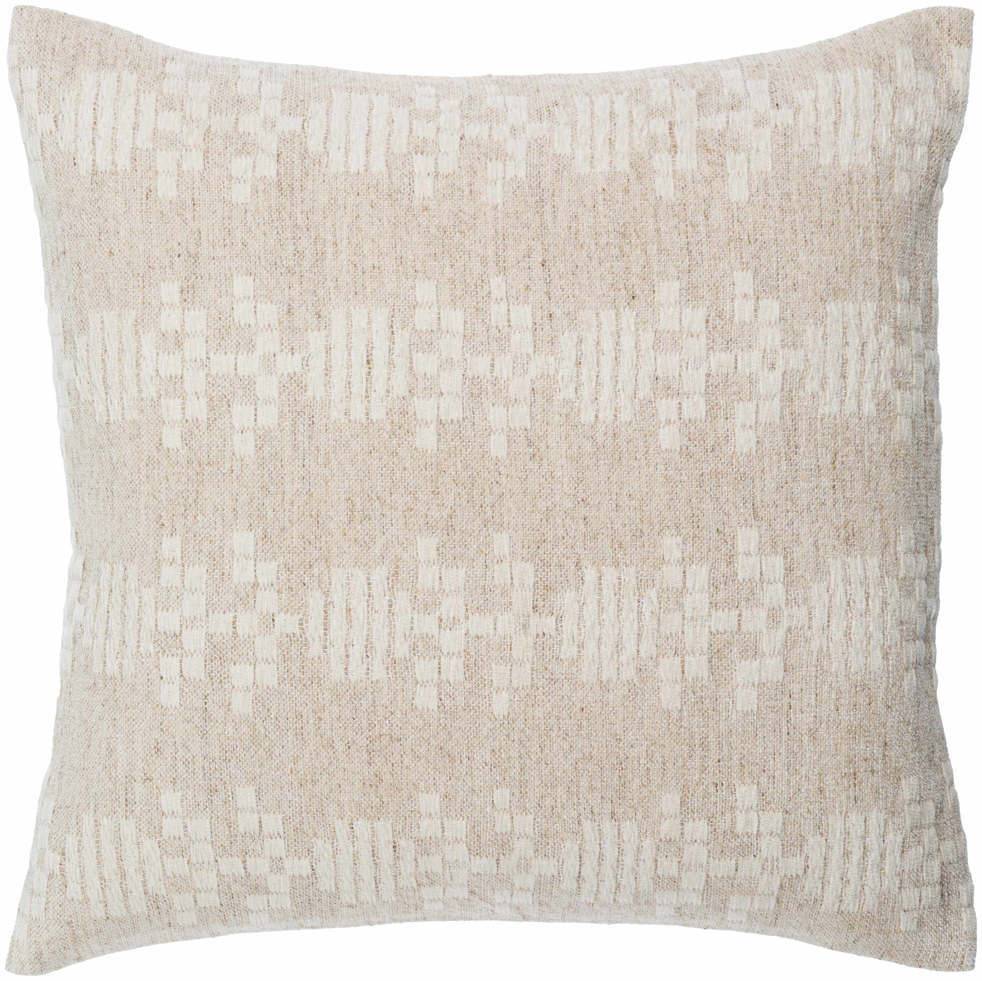 Sanna Beige Throw Pillow-0