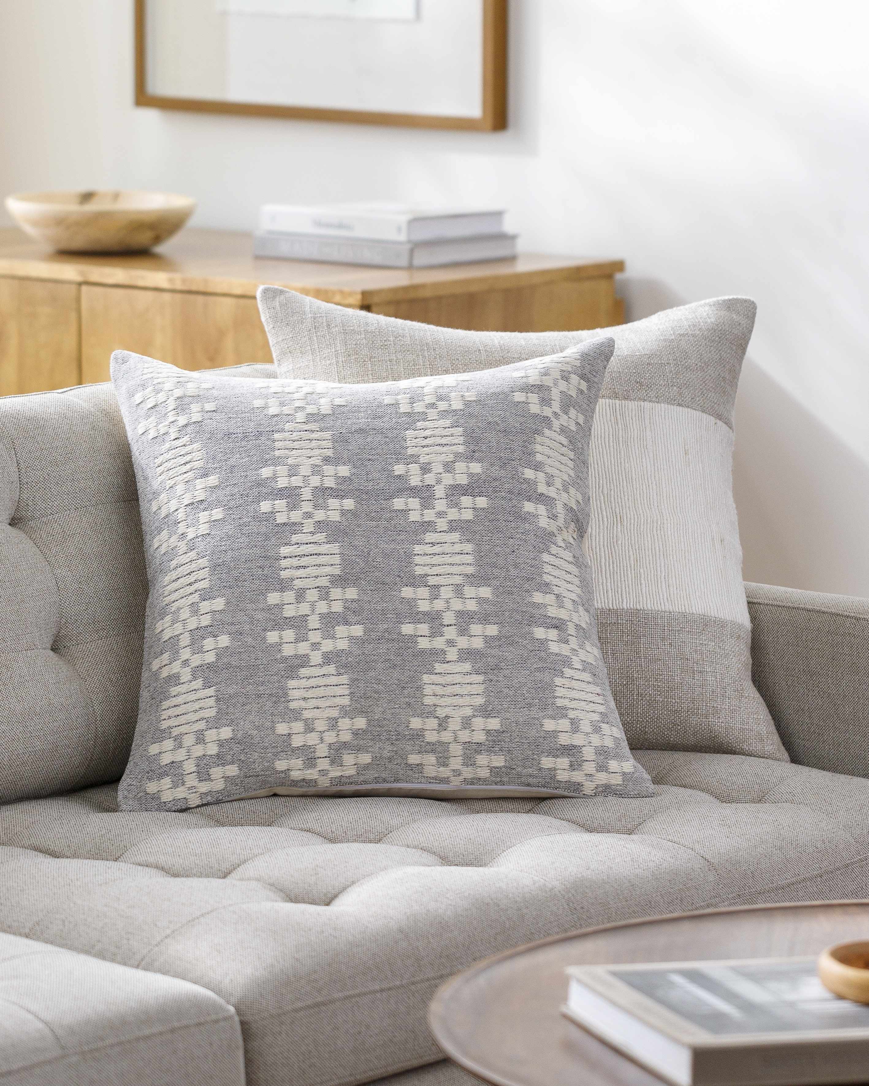 Sanna Blue Throw Pillow-1