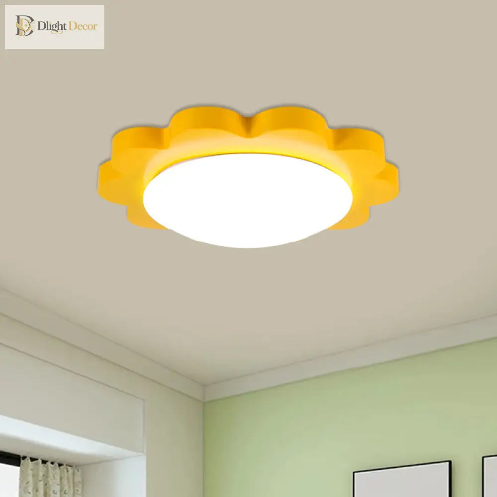 Sunny Flush Mount Light | Modern Interior Home Lighting