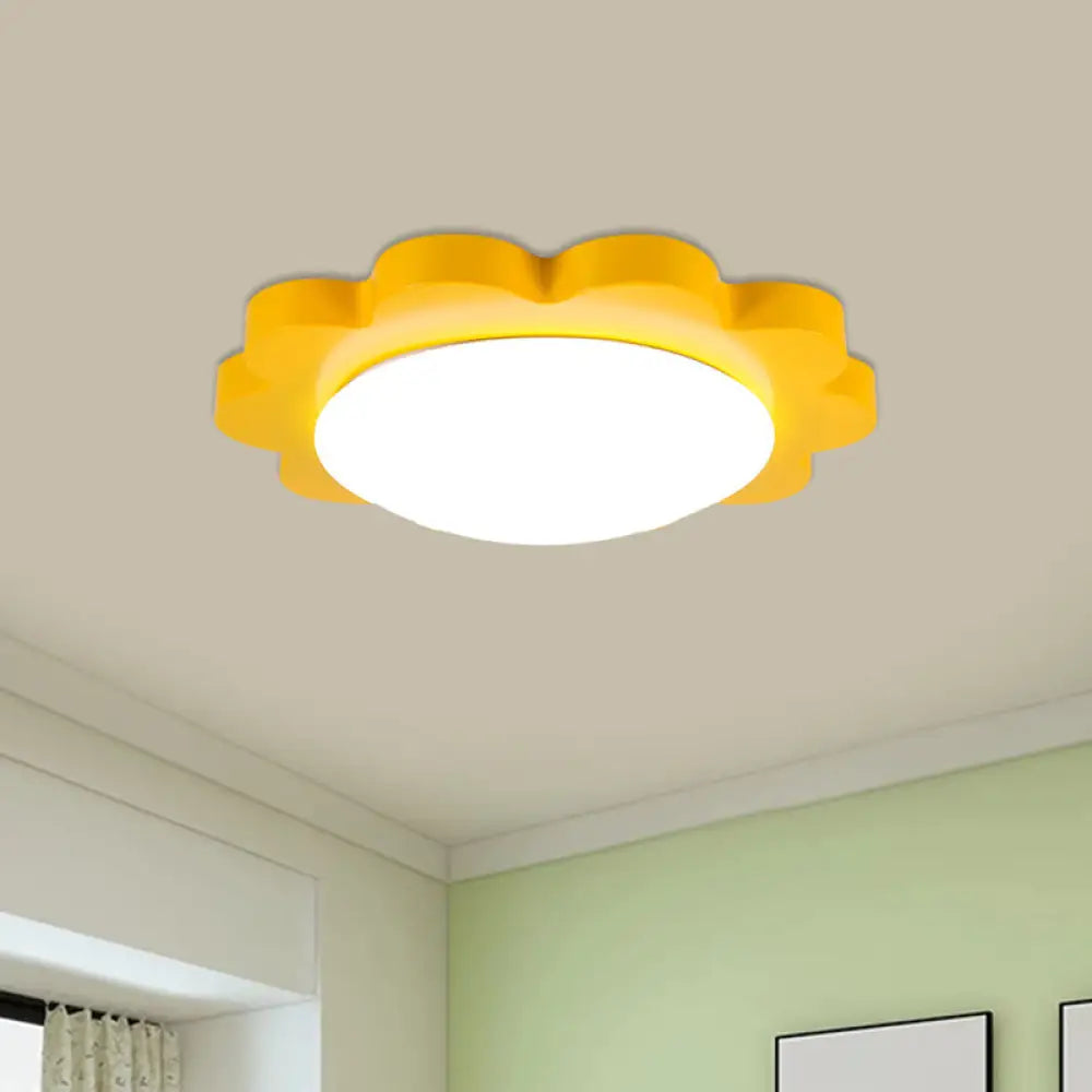 Sunny Flush Mount Light | Modern Interior Home Lighting