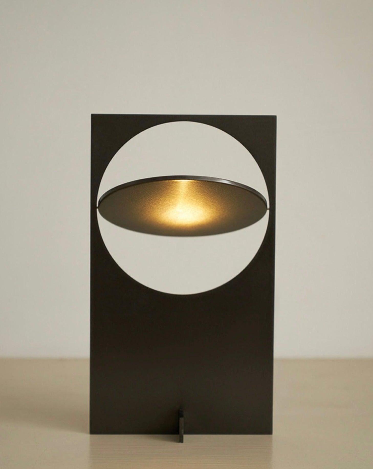 Sunset Table Lamp - Modern Metal Desk Lamp for Living Room & Bedroom - PRHOMZ