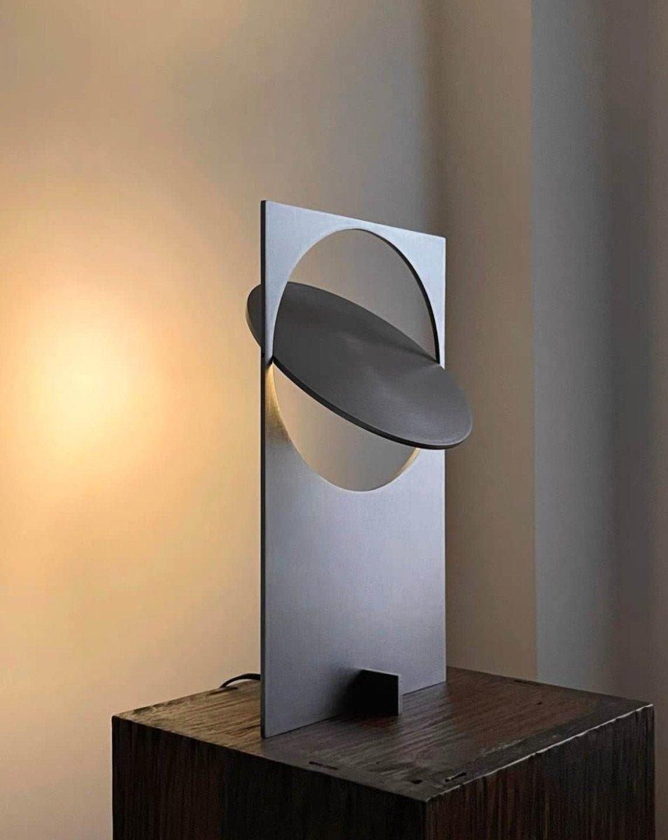 Sunset Table Lamp - Modern Metal Desk Lamp for Living Room & Bedroom - PRHOMZ