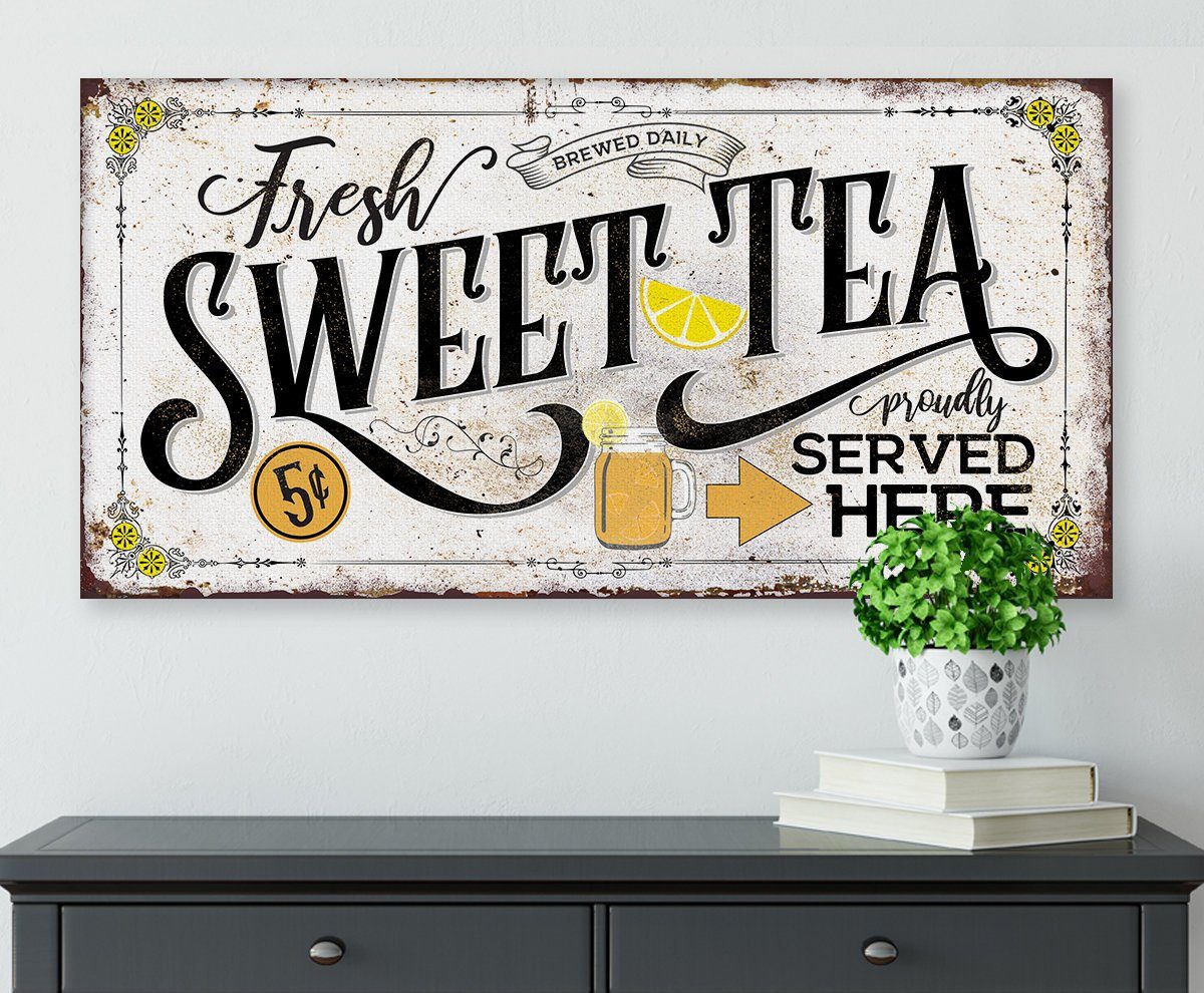 Sweet Tea - Canvas