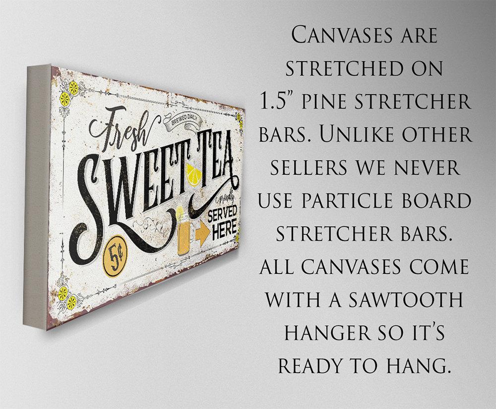 Sweet Tea - Canvas