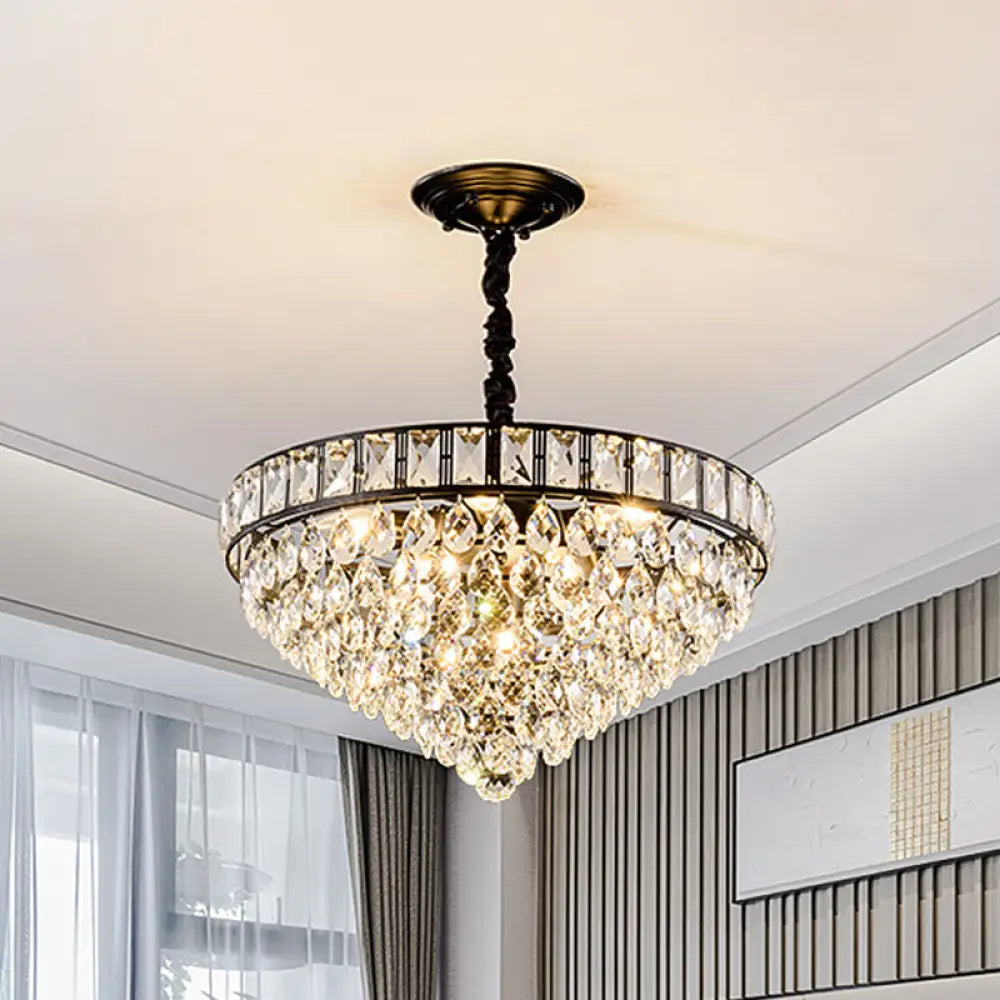 Sylvia 6-Light Modern Chandelier | Dining Room Lighting