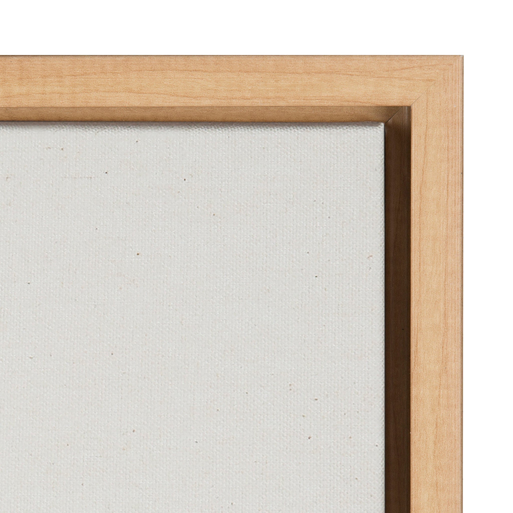 Sylvie Hey Dude Highland Cow Color Framed Canvas by The Creative Bunch Studio