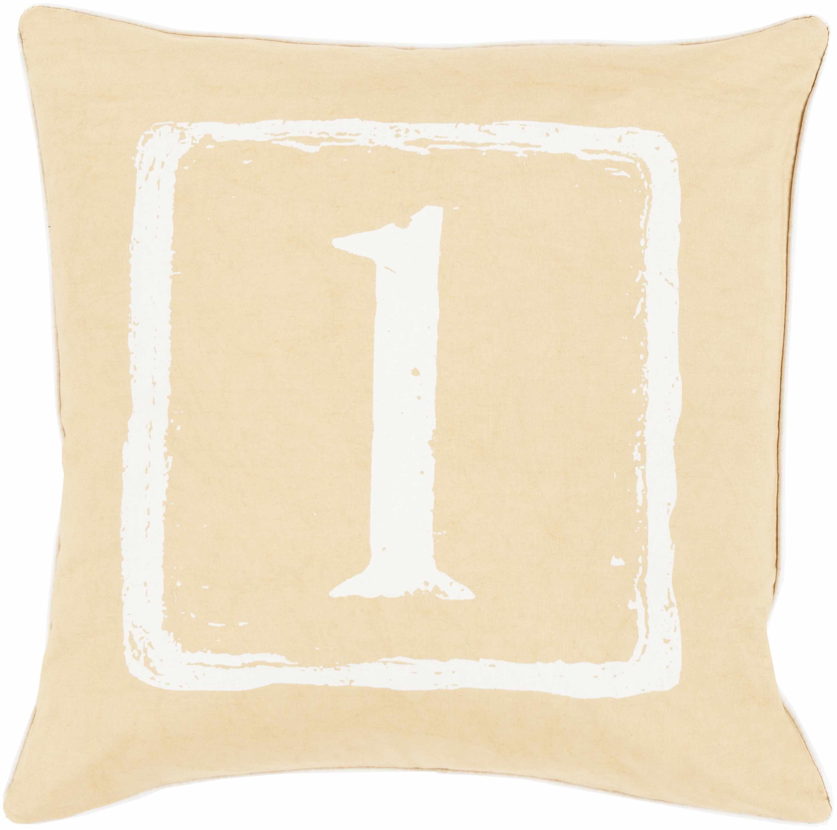 Taigum Number 1 Throw Pillow - Clearance-0