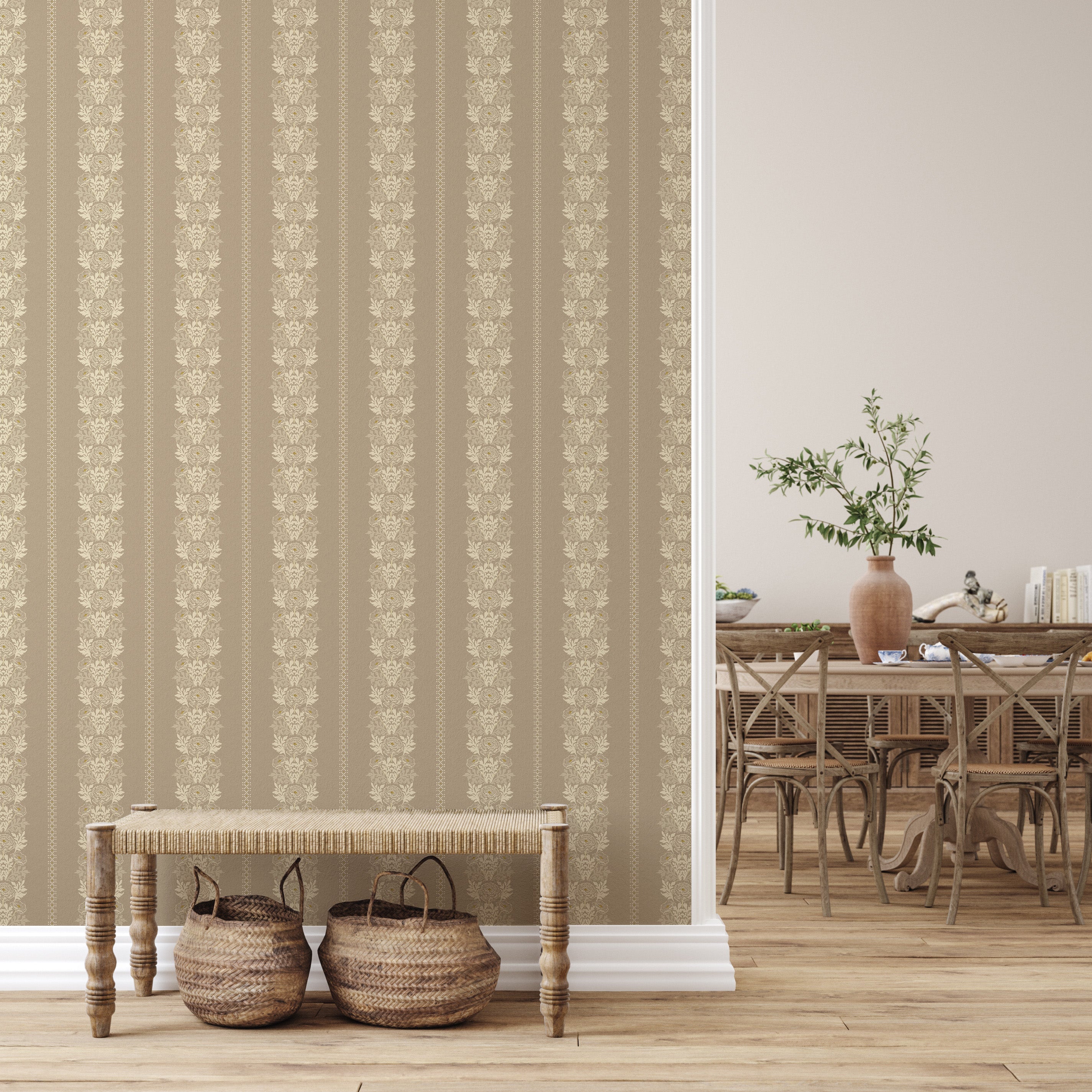 Lucia Wallpaper by Yorkville Studio