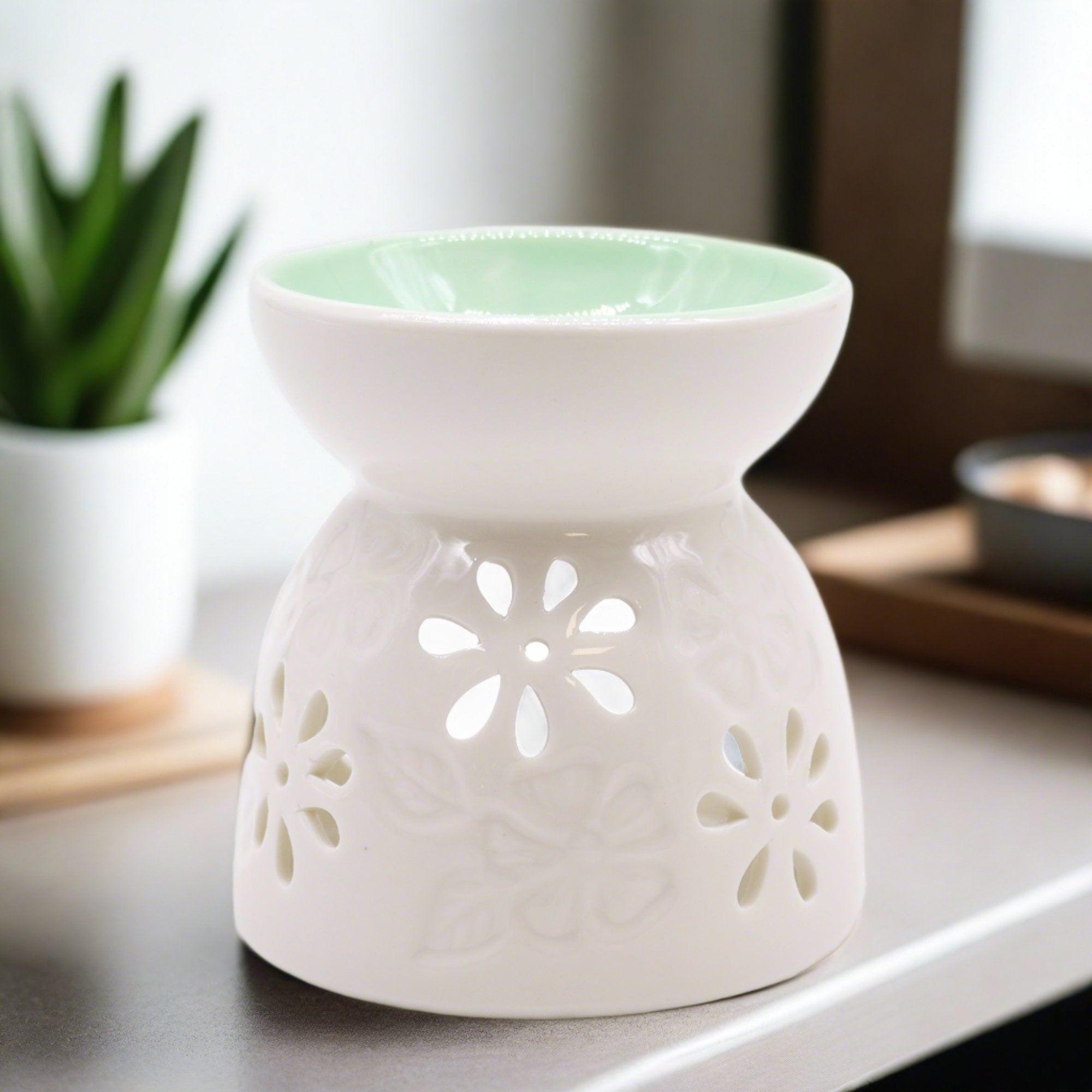 Teal Topped Wax / Oil Burner - PRHOMZ