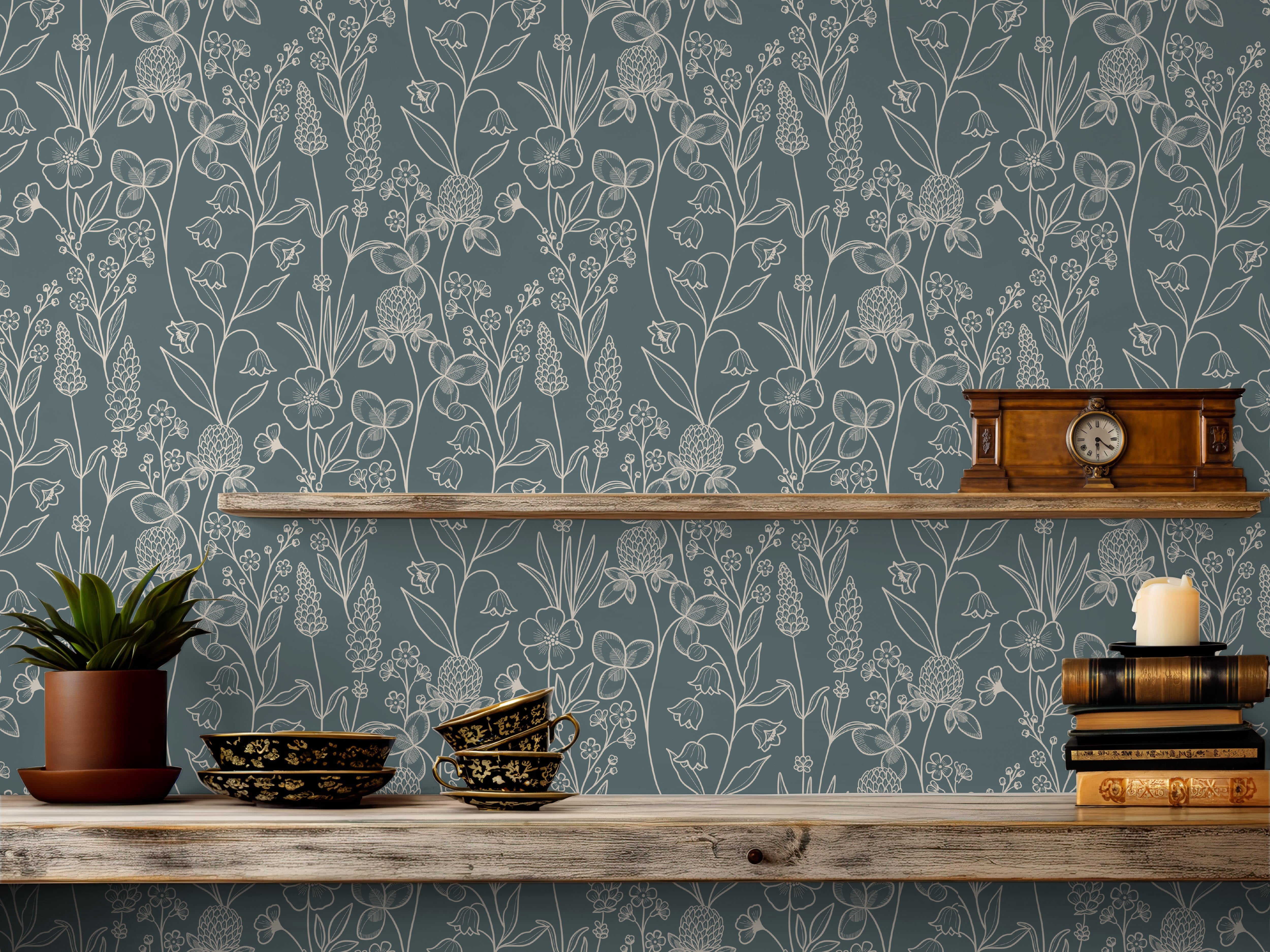 Kirsten Wallpaper by Claire's Creative Forest