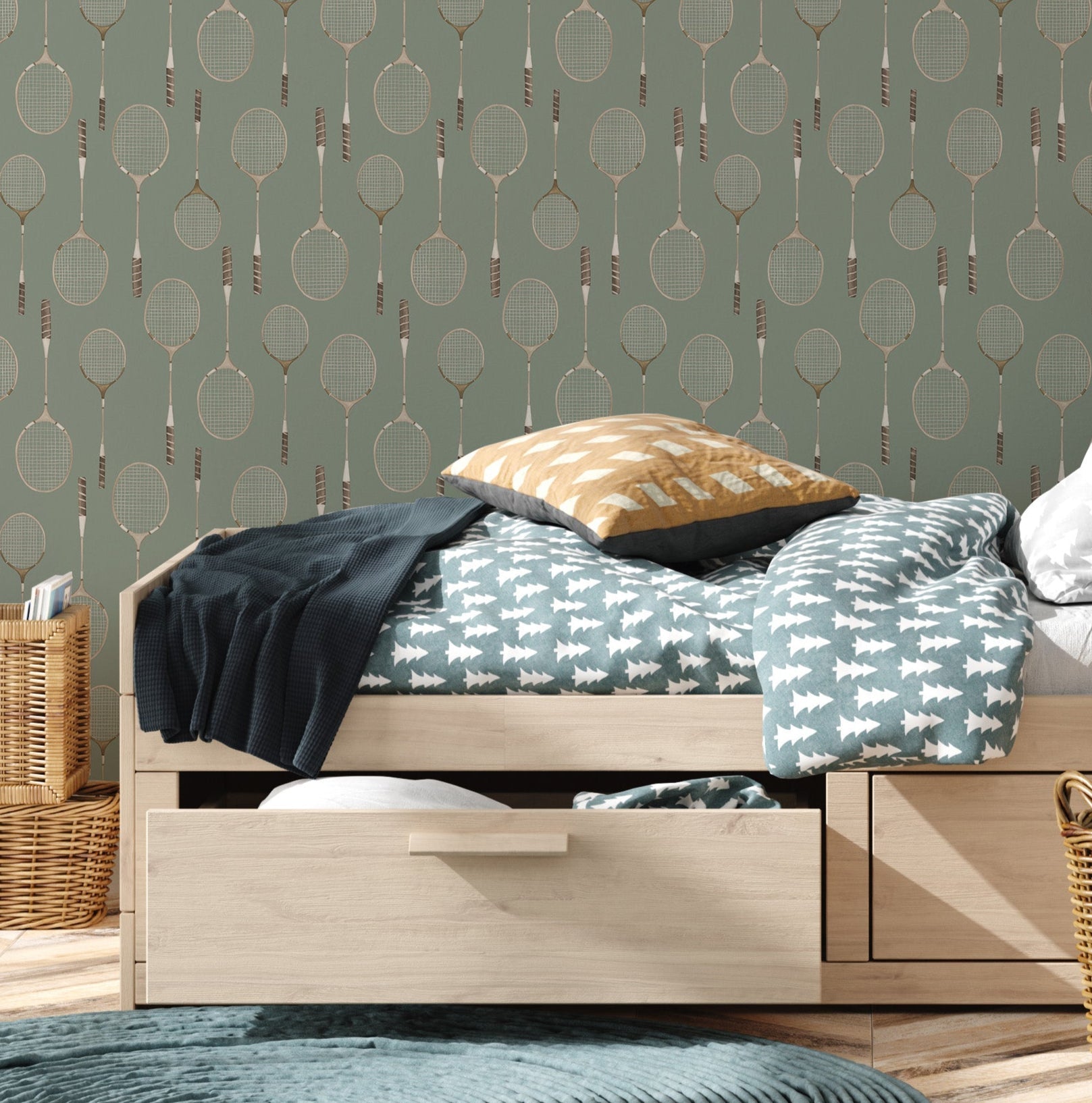 Decker Wallpaper by Hailey Kiefer Designs