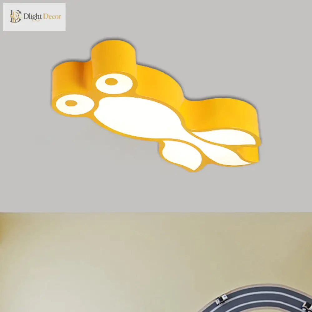 Thea LED Flush Mount Light | Modern Kids' Room Lighting