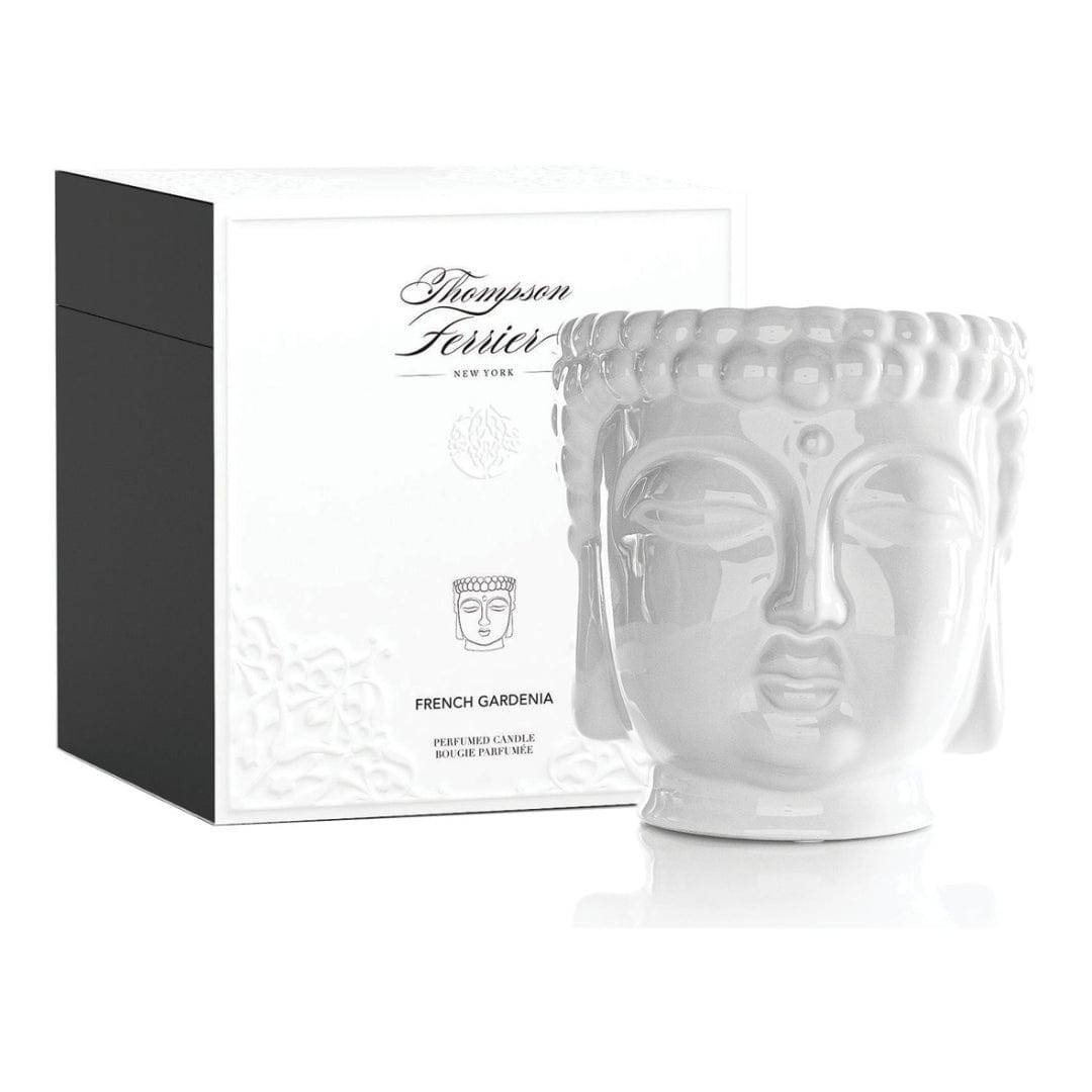 White Buddha Candle-2