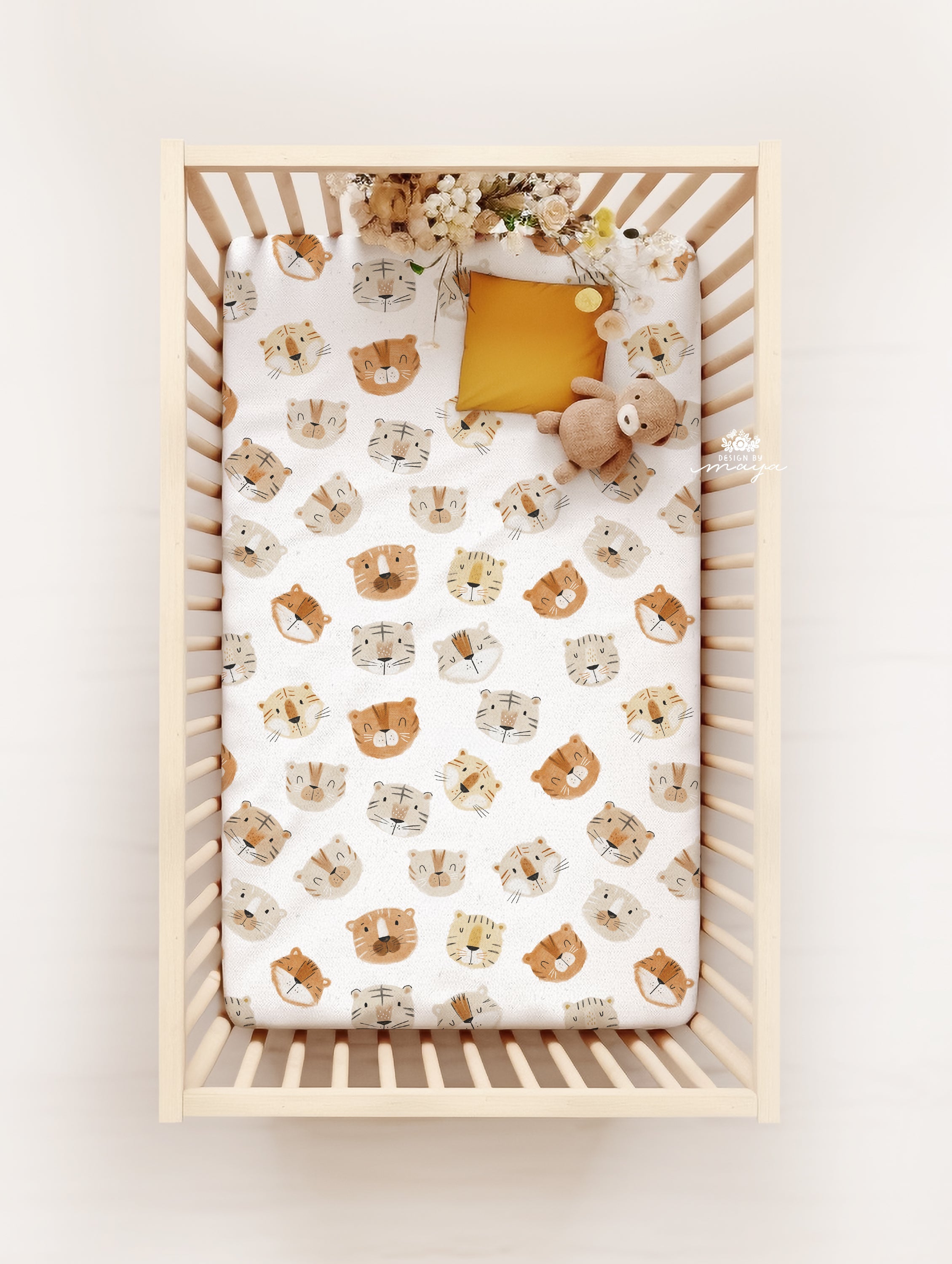 Baby Dogs crib sheet - Minky / Jersey Crib Sheet