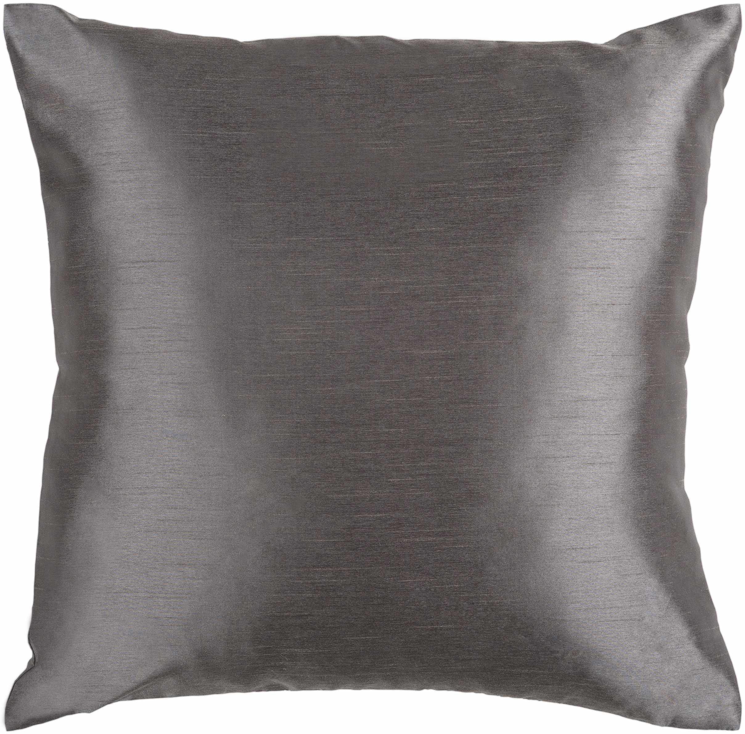 Tiline Charcoal Square Throw Pillow - Clearance - PRHOMZ