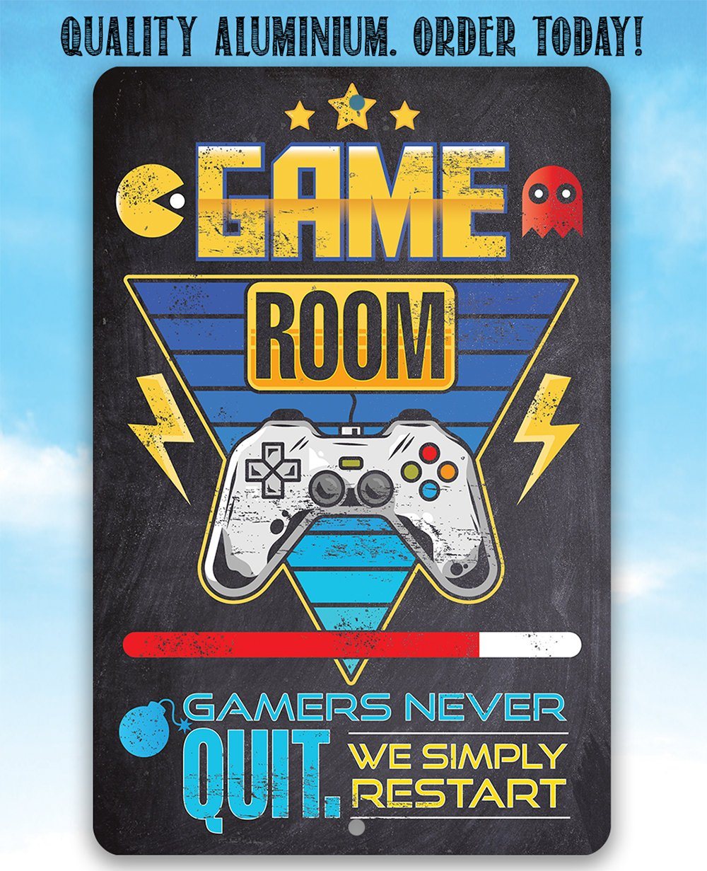 Game Room - Metal Sign
