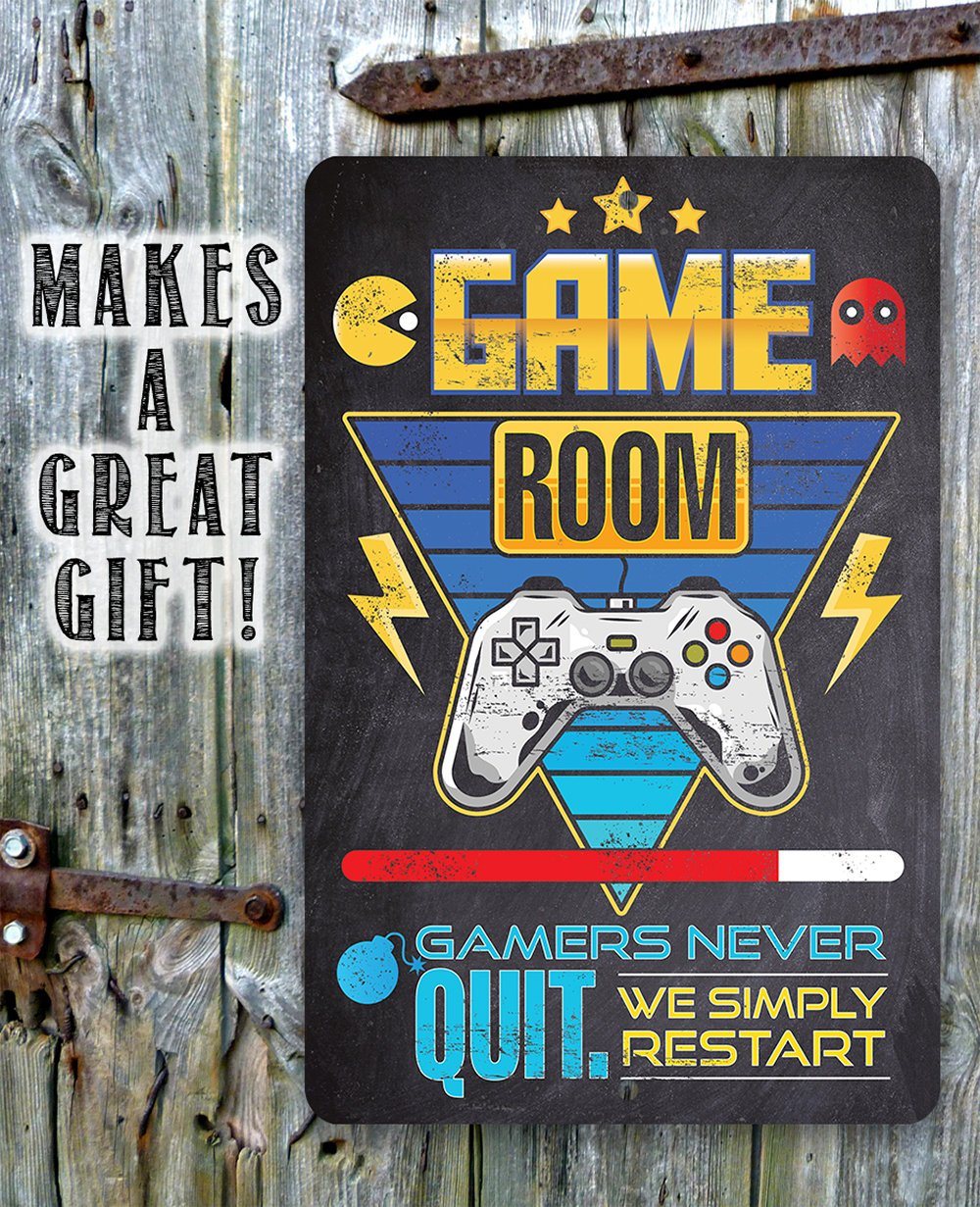 Game Room - Metal Sign