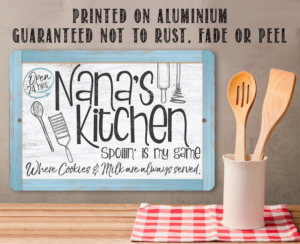 Nana's Kitchen - Metal Sign