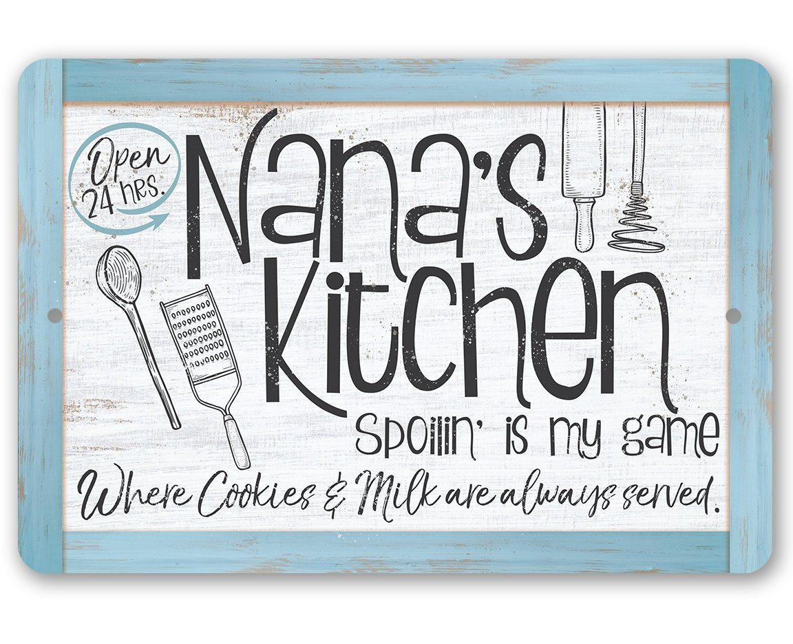 Nana's Kitchen - Metal Sign