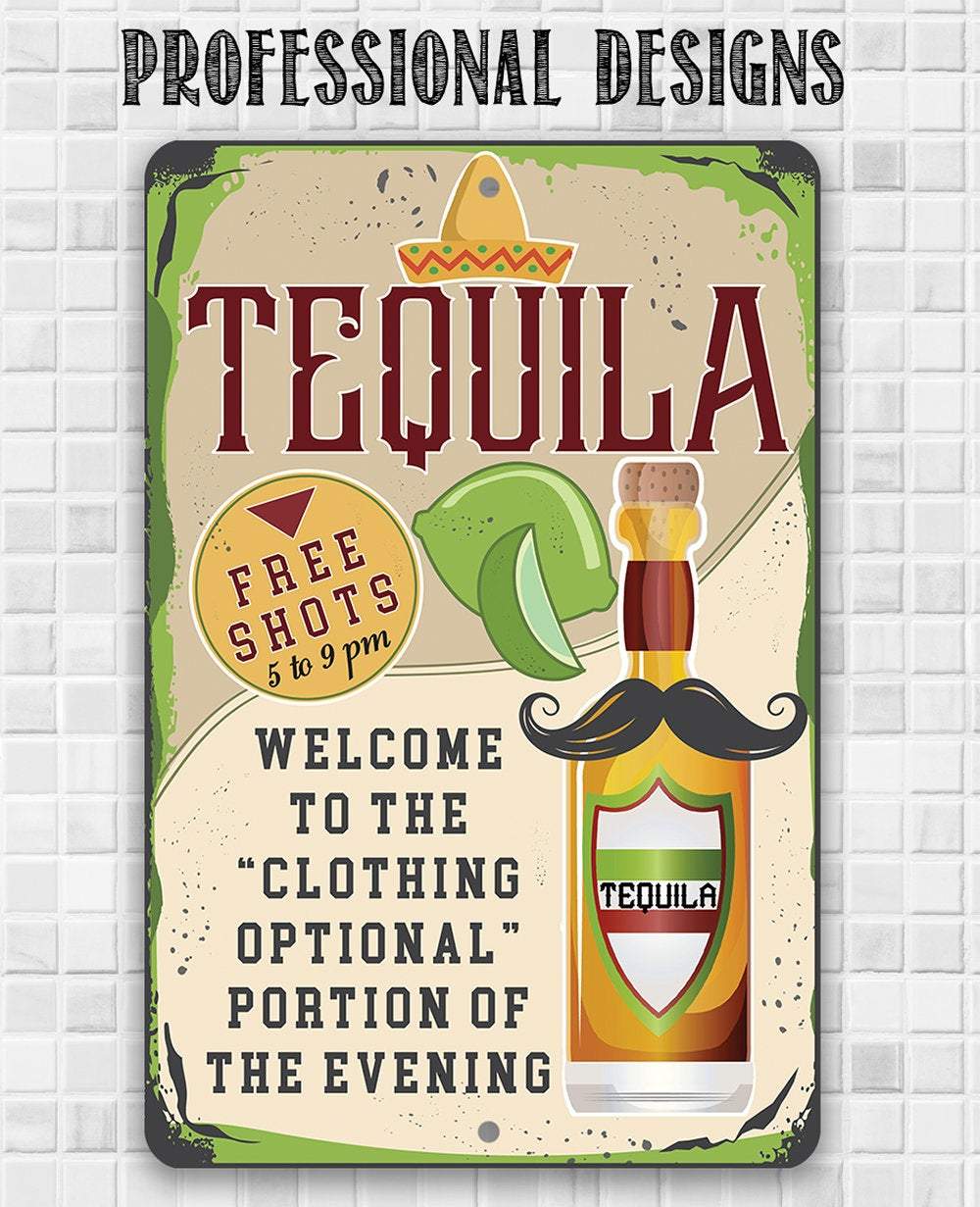 Tequila - Metal Sign