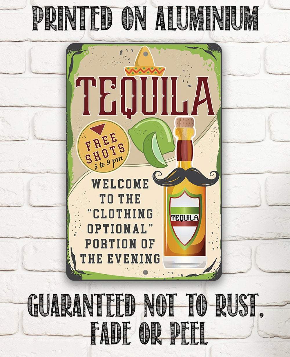 Tequila - Metal Sign