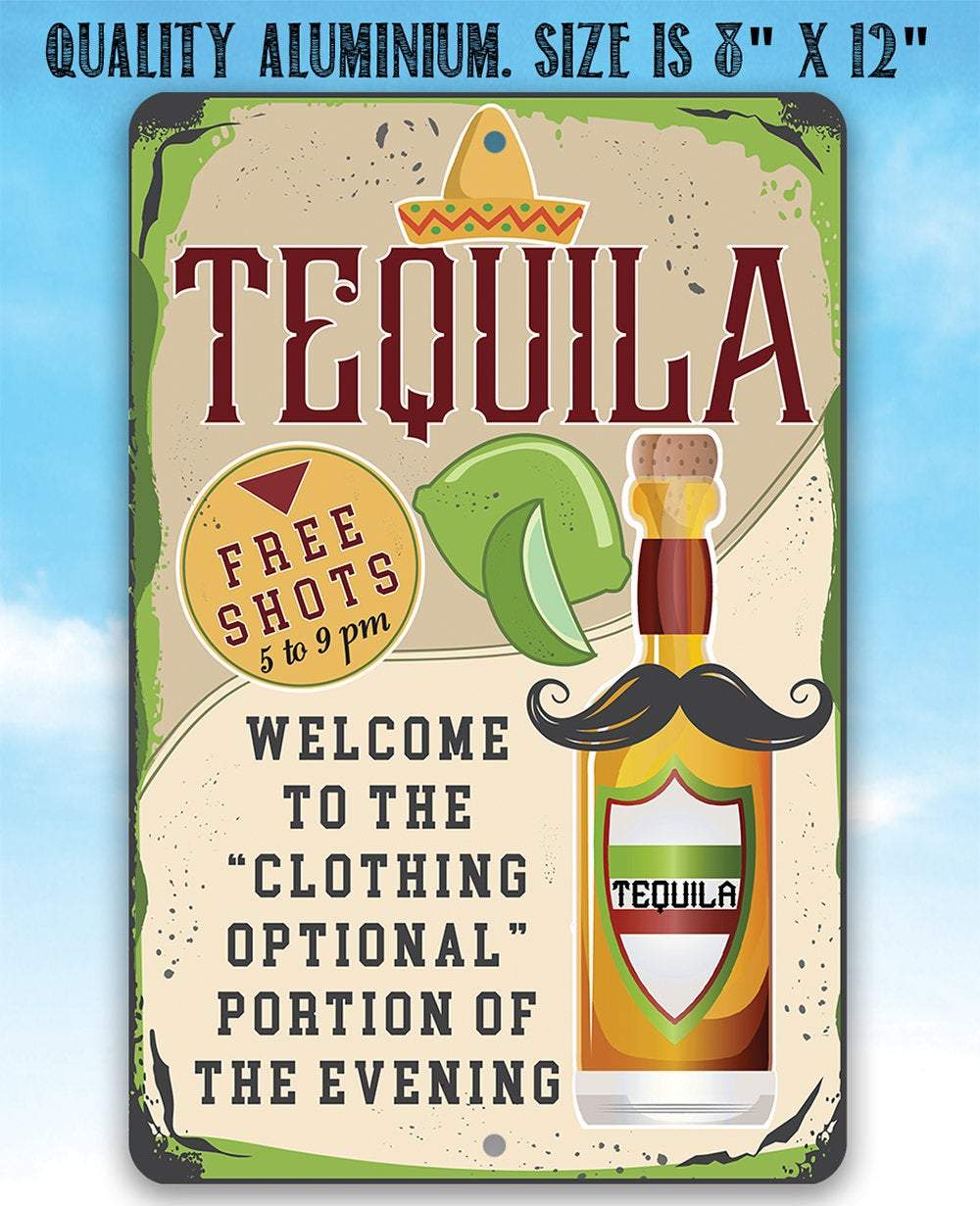 Tequila - Metal Sign