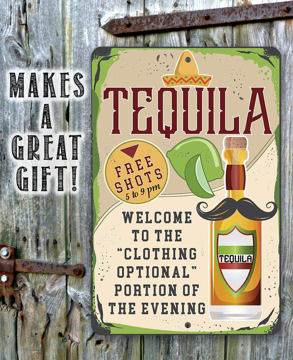 Tequila - Metal Sign